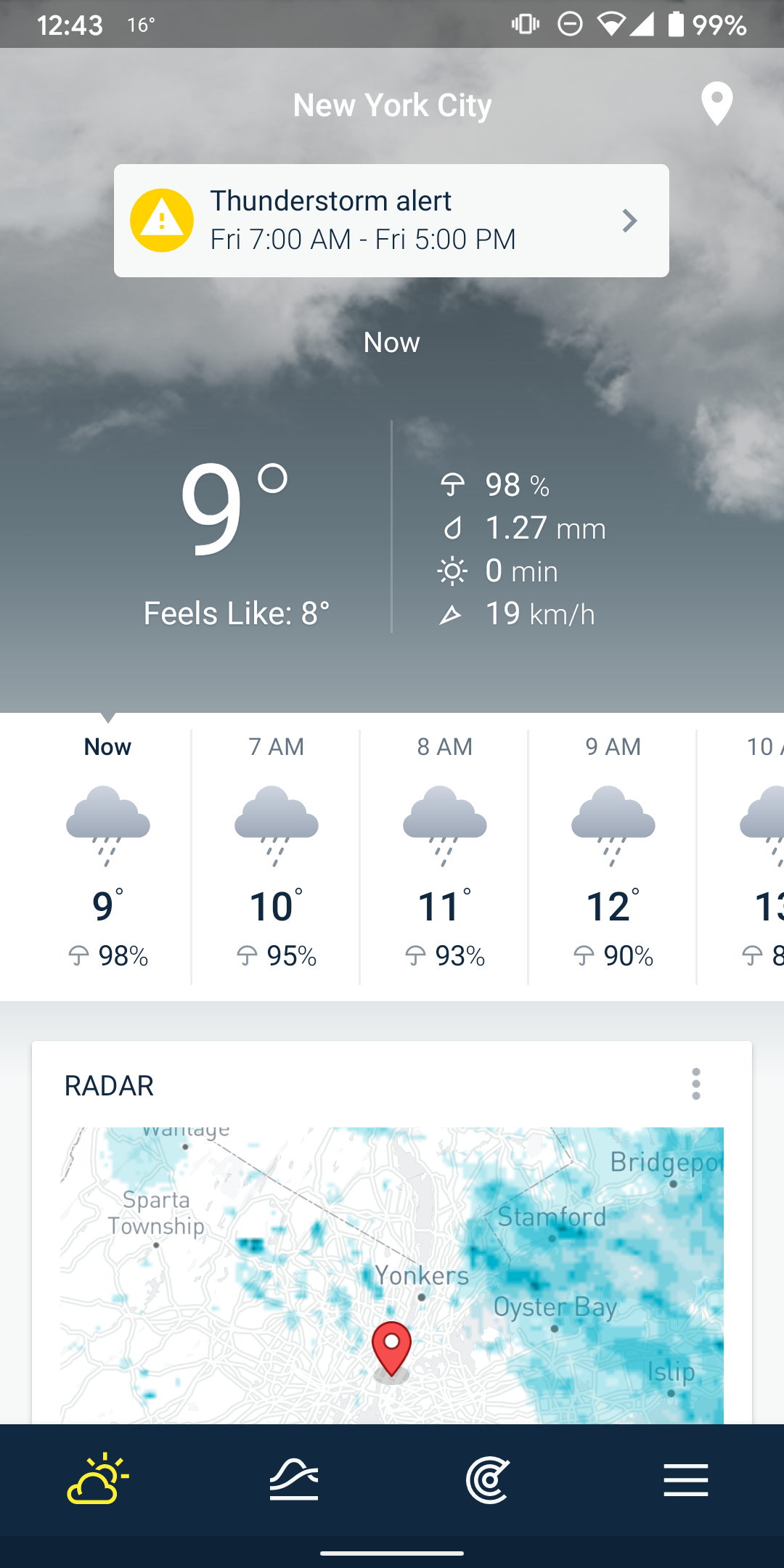 Hands on with WeatherPro, a promising Dark Sky alternative