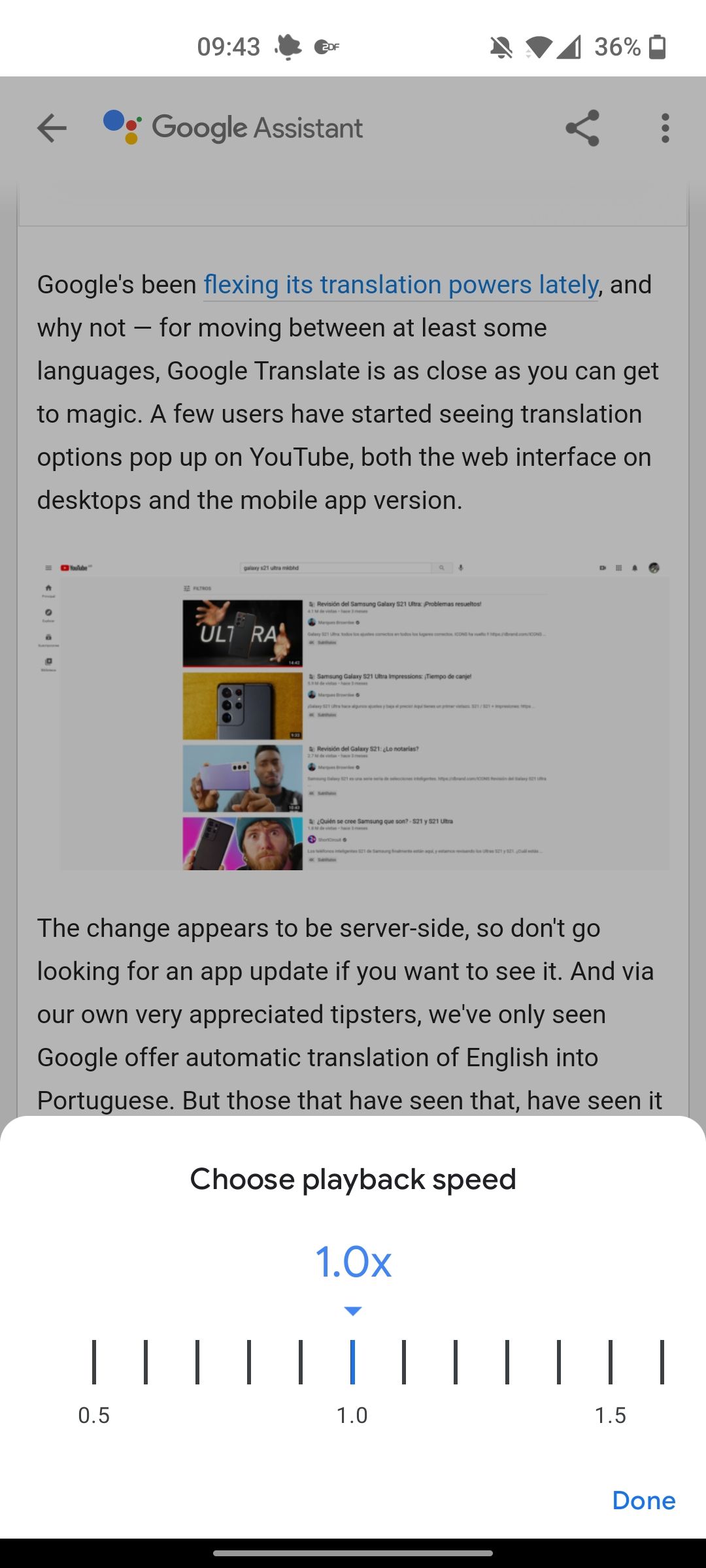 Tip: Google can read out loud almost any story on your Android phone