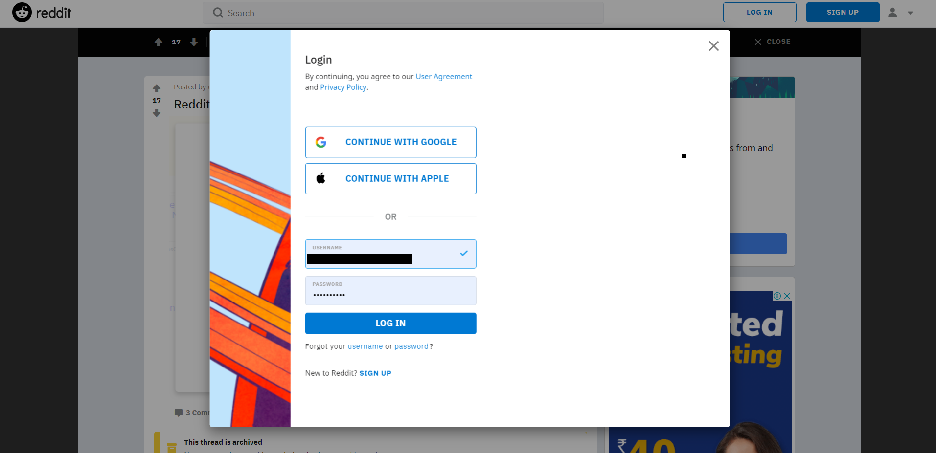 Reddit is rolling out desktop signin through Google and Apple accounts