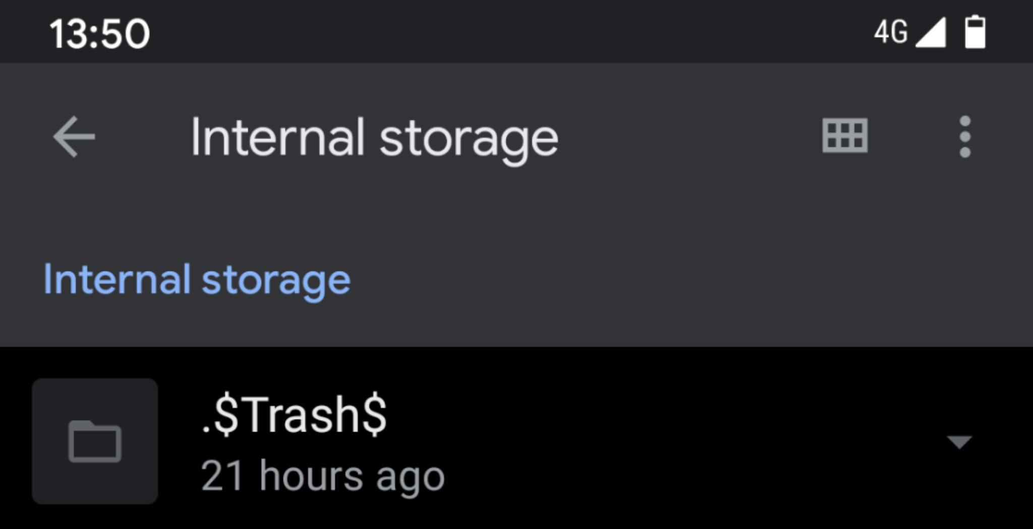 Google added a hidden trash can to Android 11 for deleted files