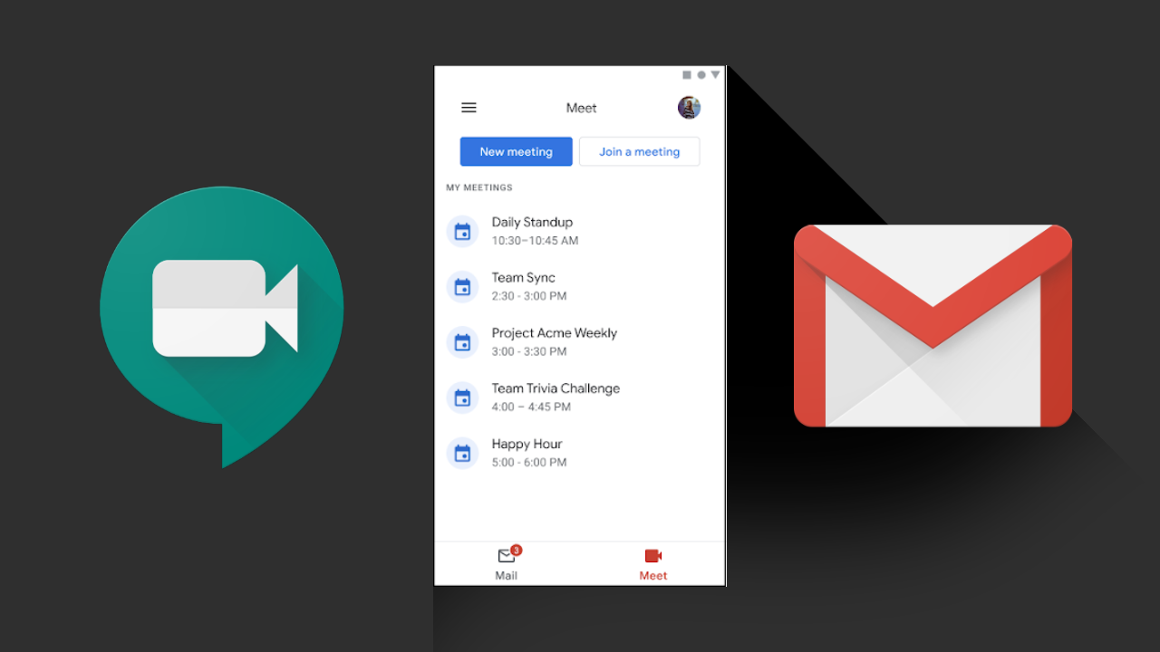 Terrible, space-wasting Google Meet integration is rolling out for Gmail on Android
