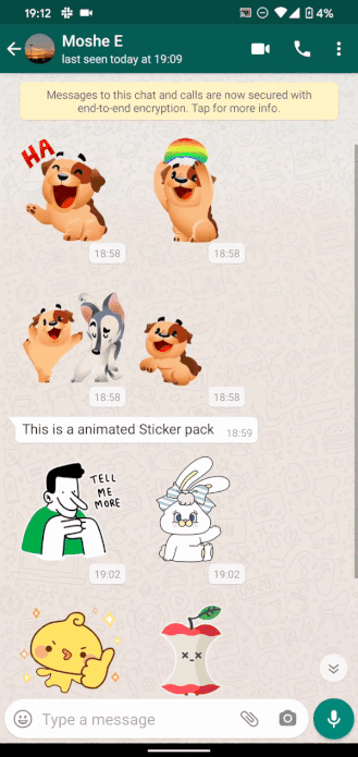 Whatsapp Is Rolling Out Animated Stickers In Beta Apk Download