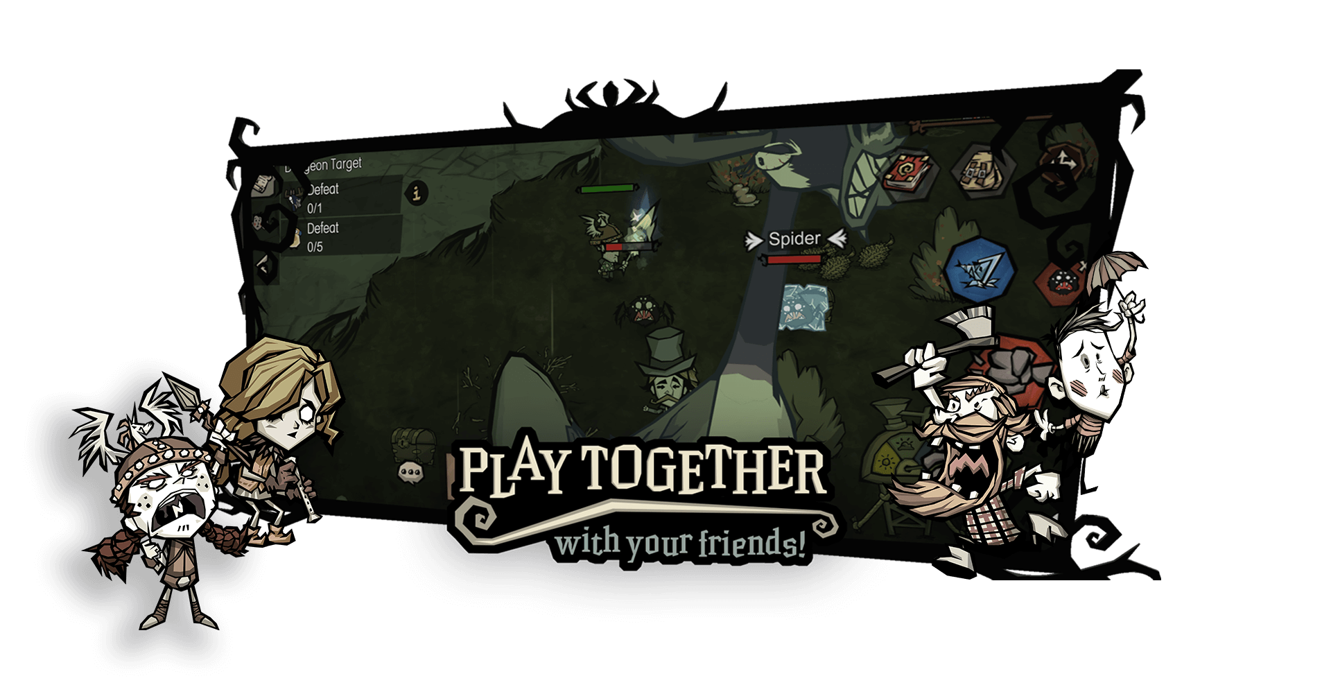 Tencent reveals Don't Starve Newhome, a new mobile game based
