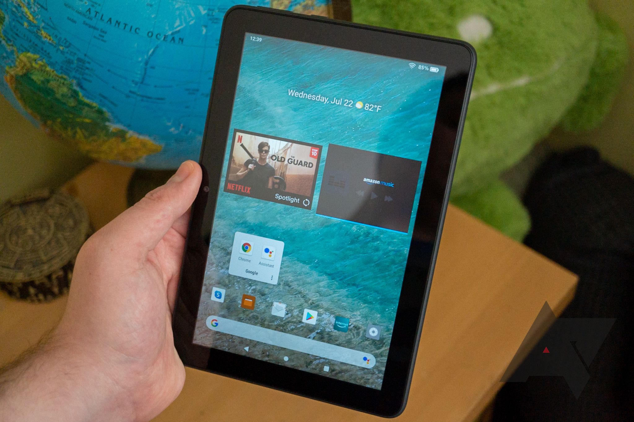 how toput your info on an older kindle fire