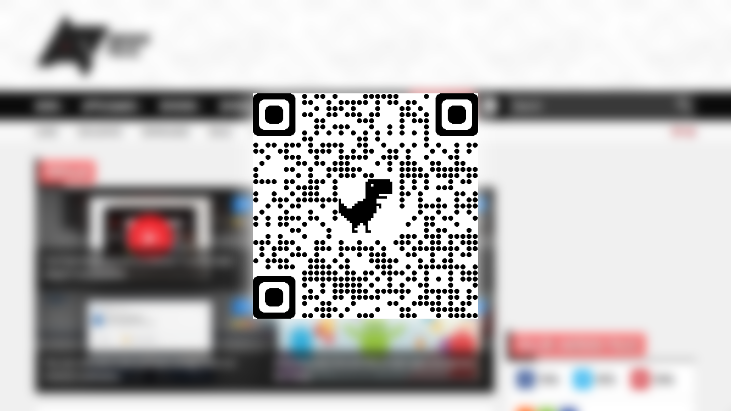 Create dino codes from the Chrome Browser!  You can create fun QR codes  directly from the Chrome browser! No need for a Chrome extension, just  click the URL bar and look