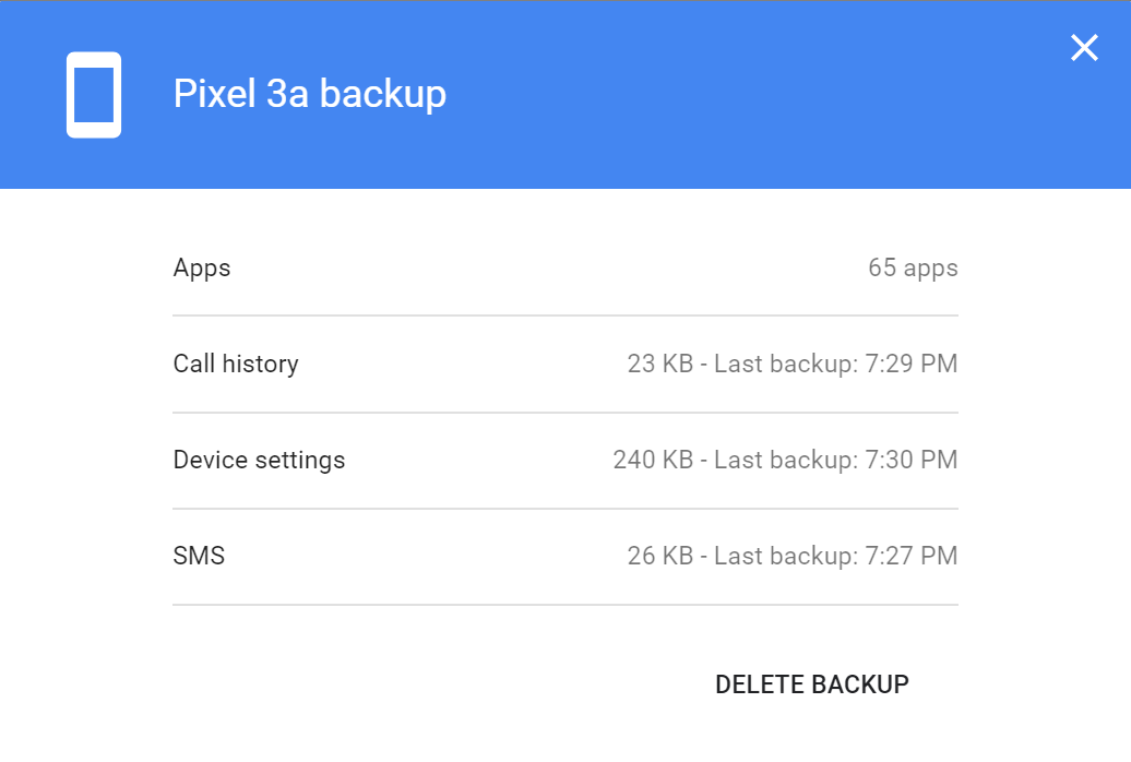 Android and iPhone backups now free to all with Google One app