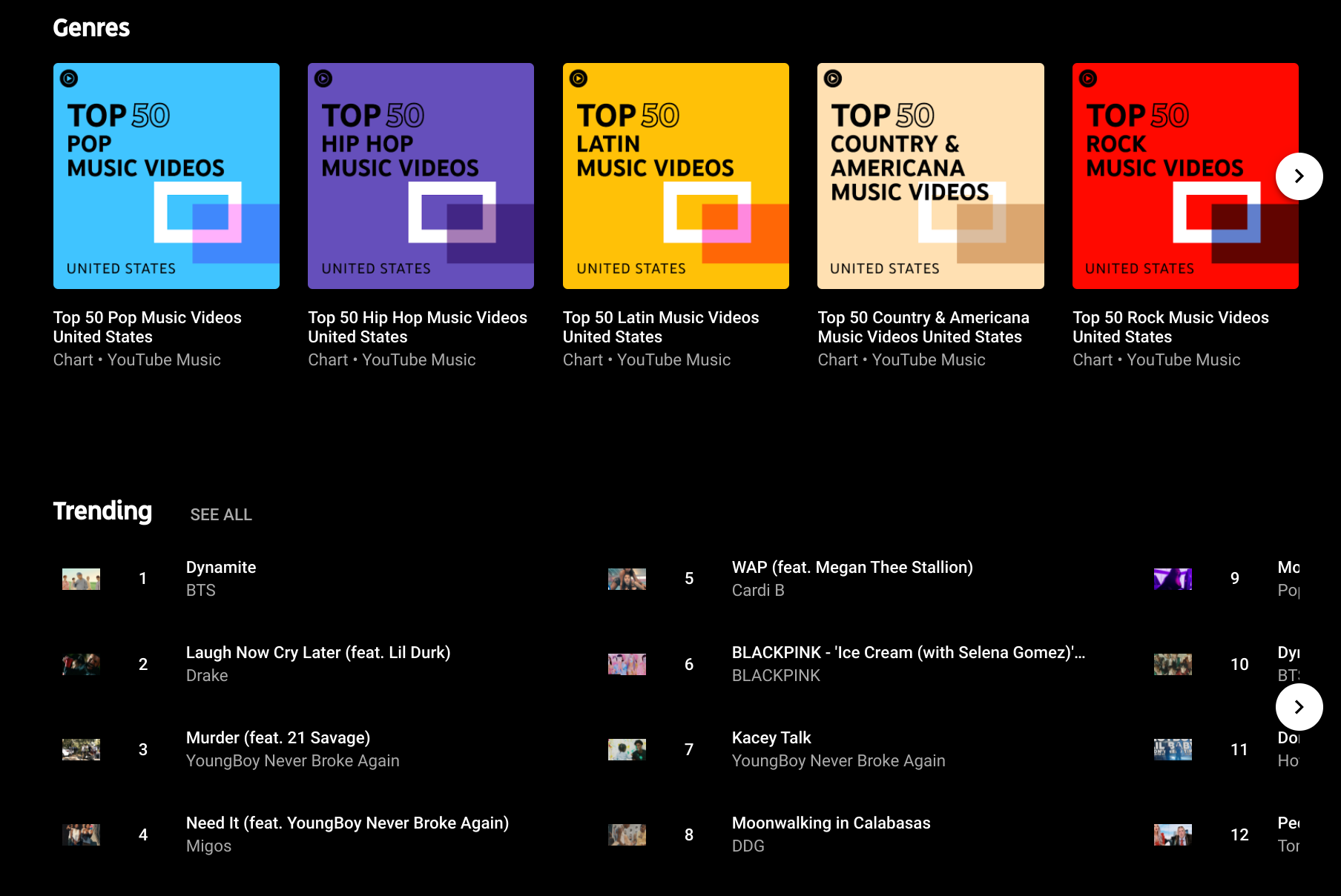 YouTube Music Is Testing Charts In The Explore Tab youtube-music-is-testing-charts-in-the-explore-tab