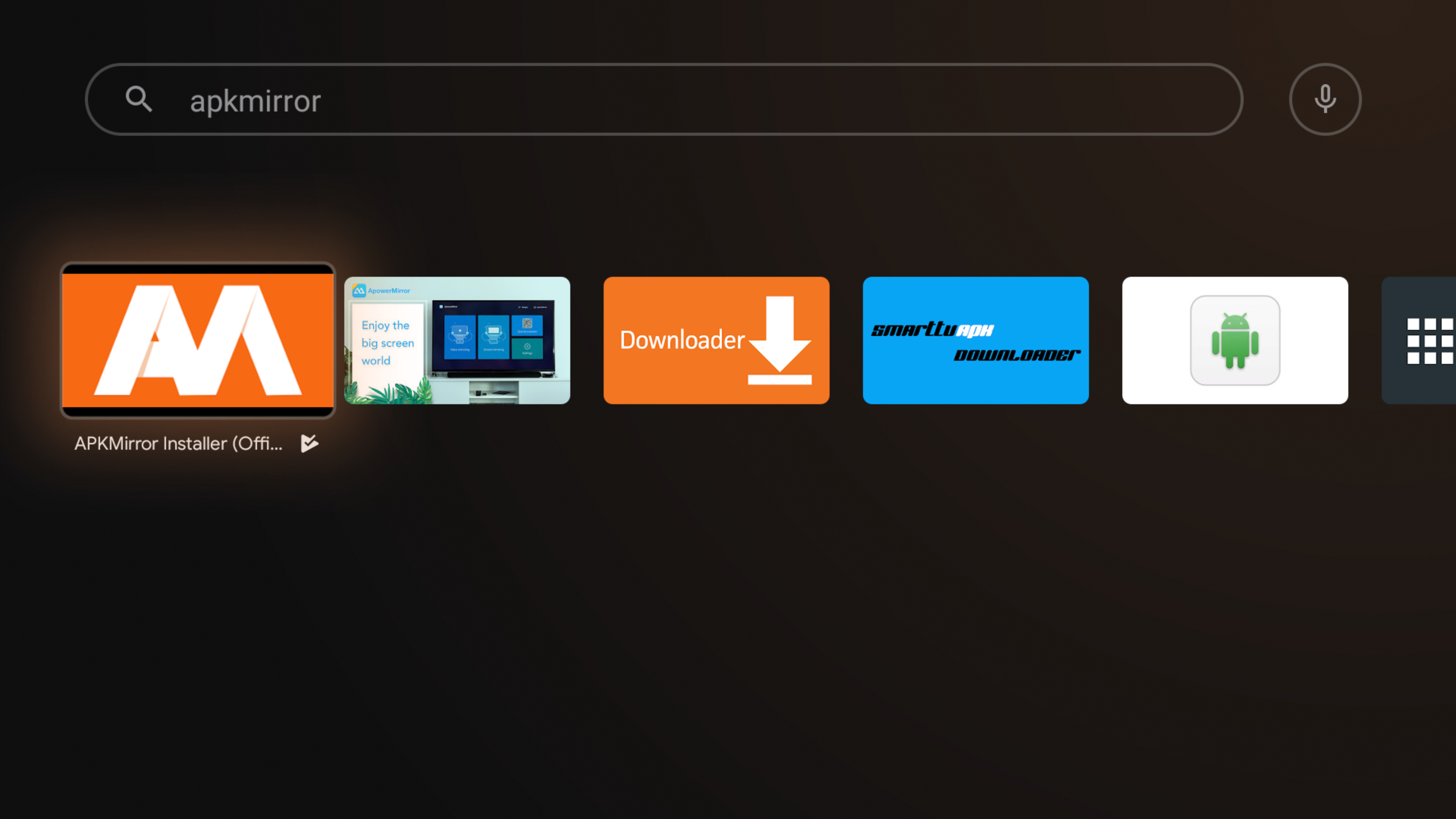 APKMirror Installer Now Available On The Android TV Play Store