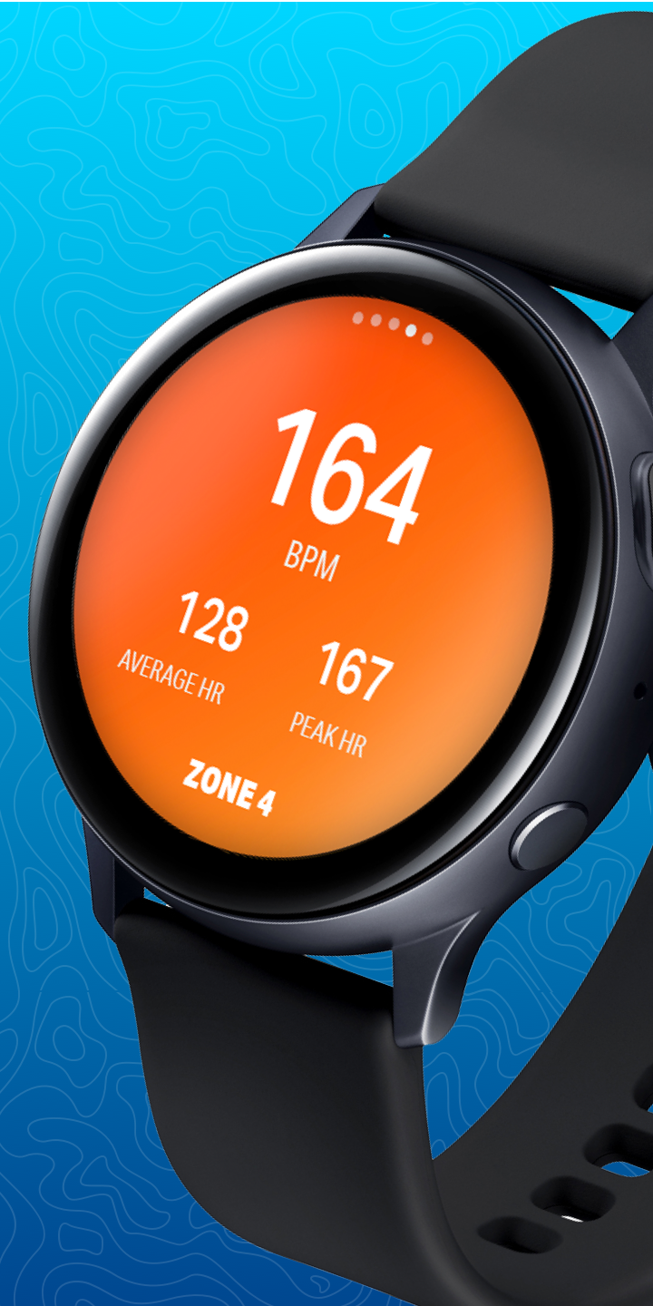 Map my deals run galaxy watch