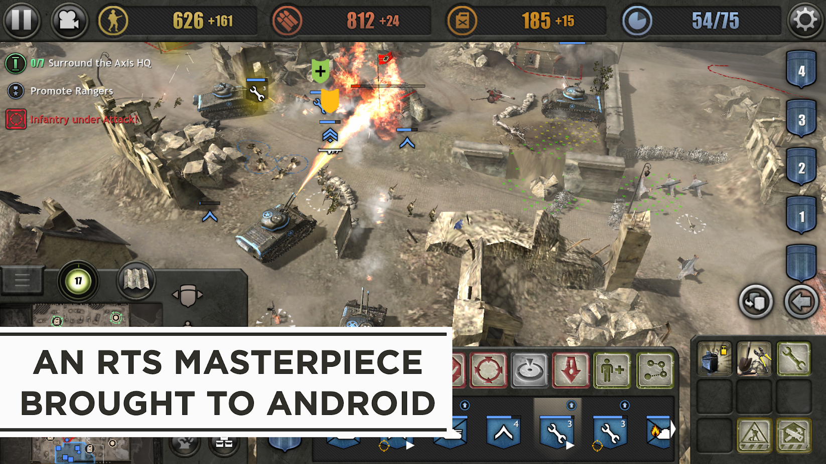 Company of Heroes finally arrives on Android with an excellent port