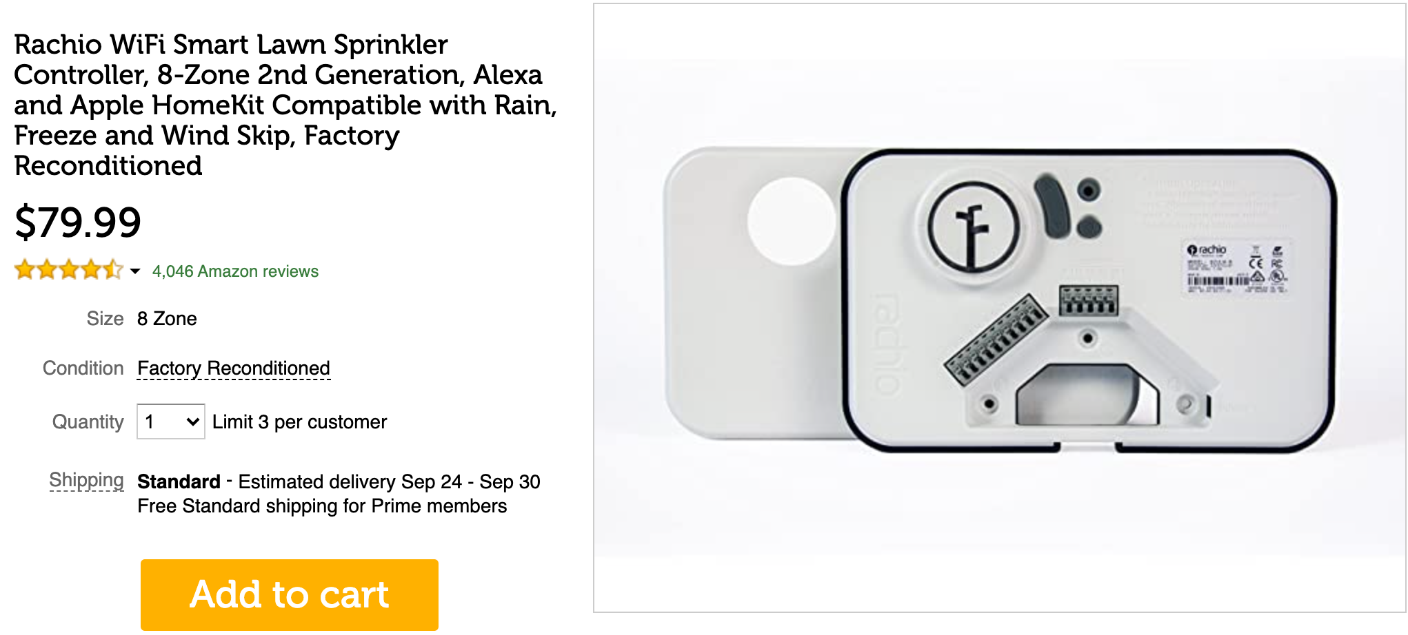 Never worry about watering the lawn again with Rachio's 8-Zone smart ...