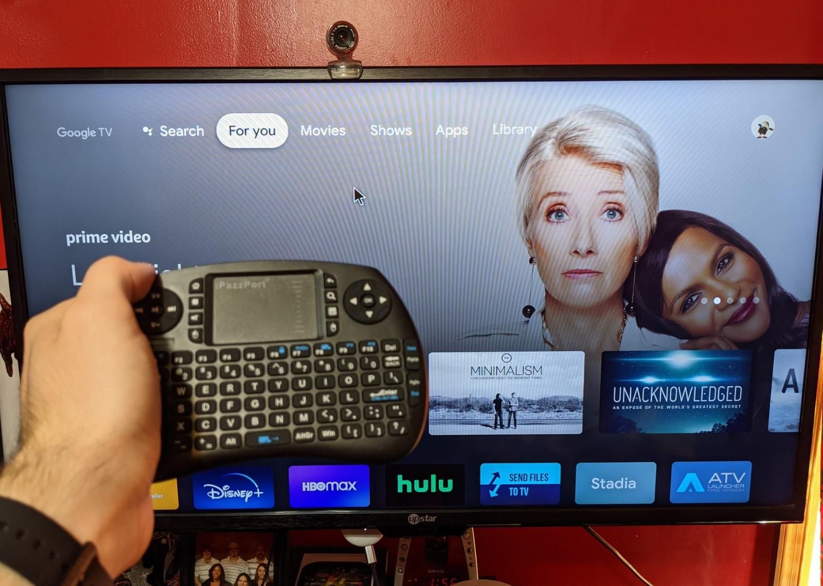 Chromecast with Google TV supports USBC hubs so you can unlock its