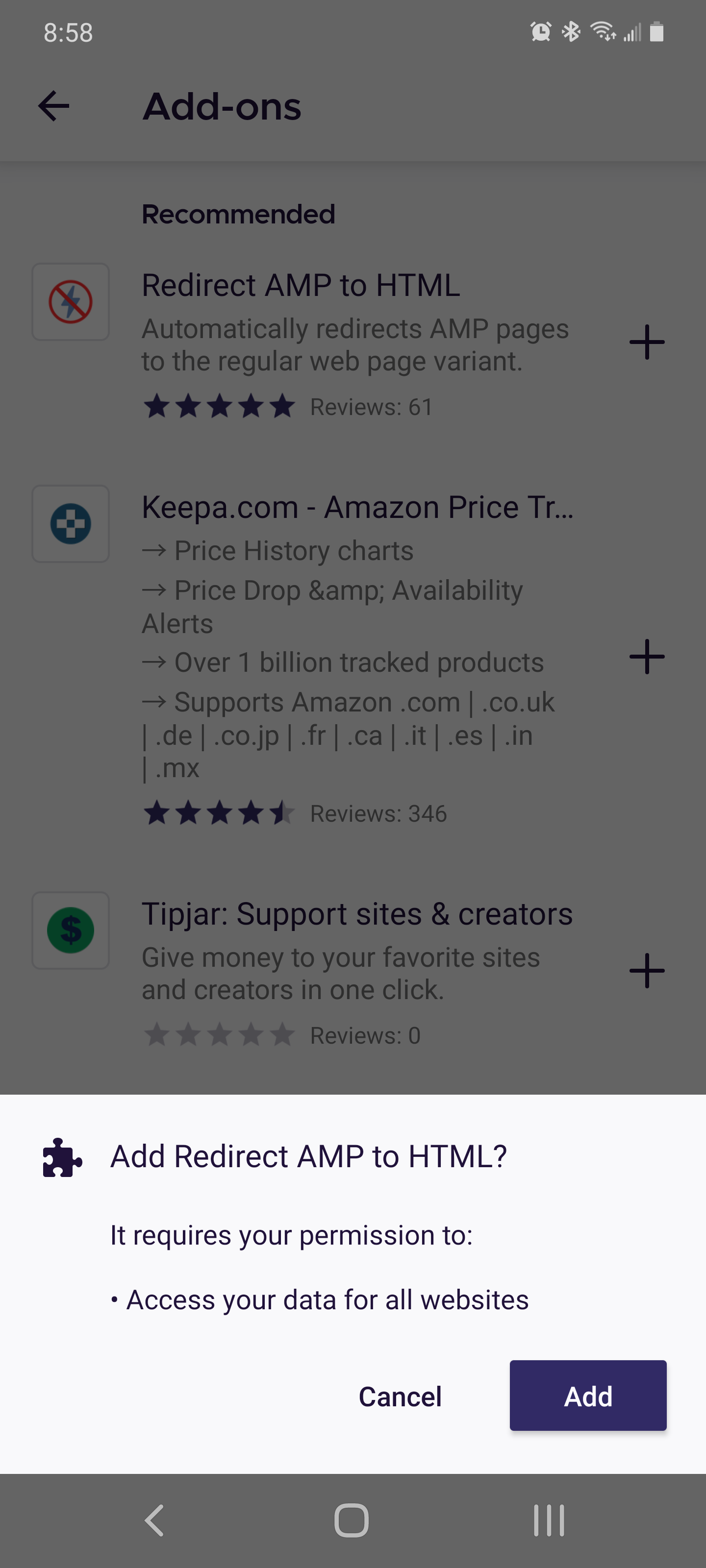 Firefox for Android brings back general extensions support, here's how