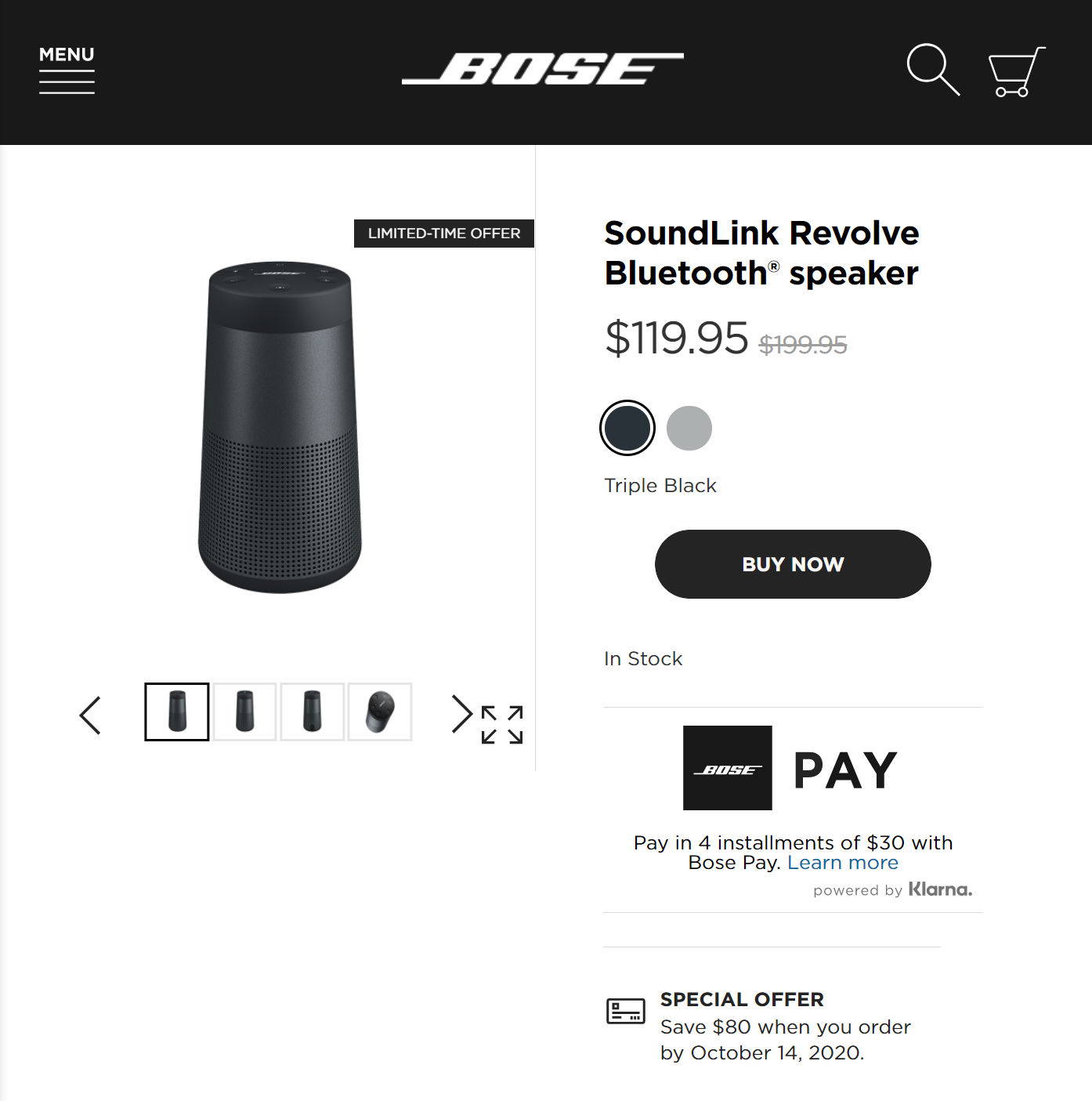 Bose's 360° portable Bluetooth speaker is back on sale at record low ...