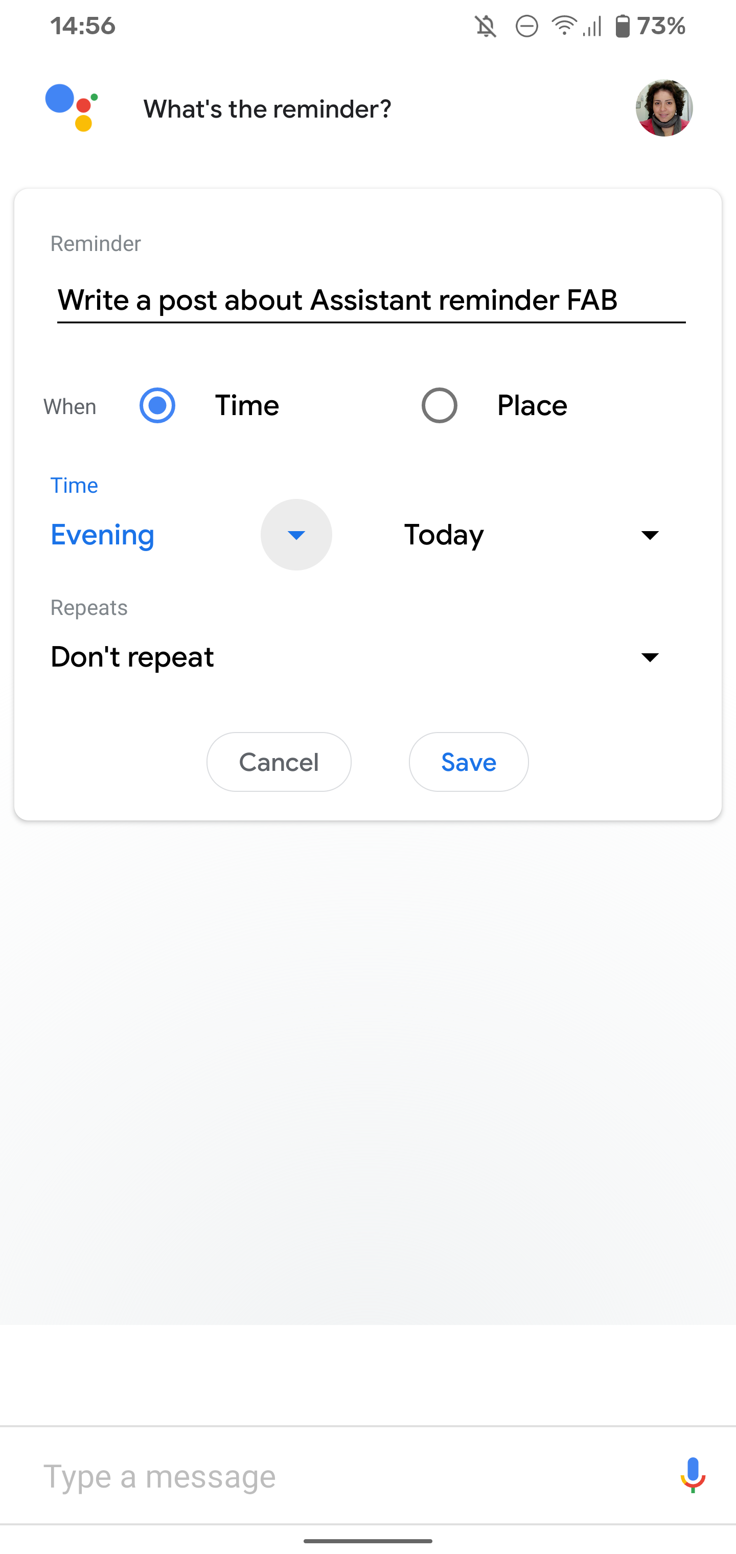 Google adds a 724th way of creating reminders in Assistant