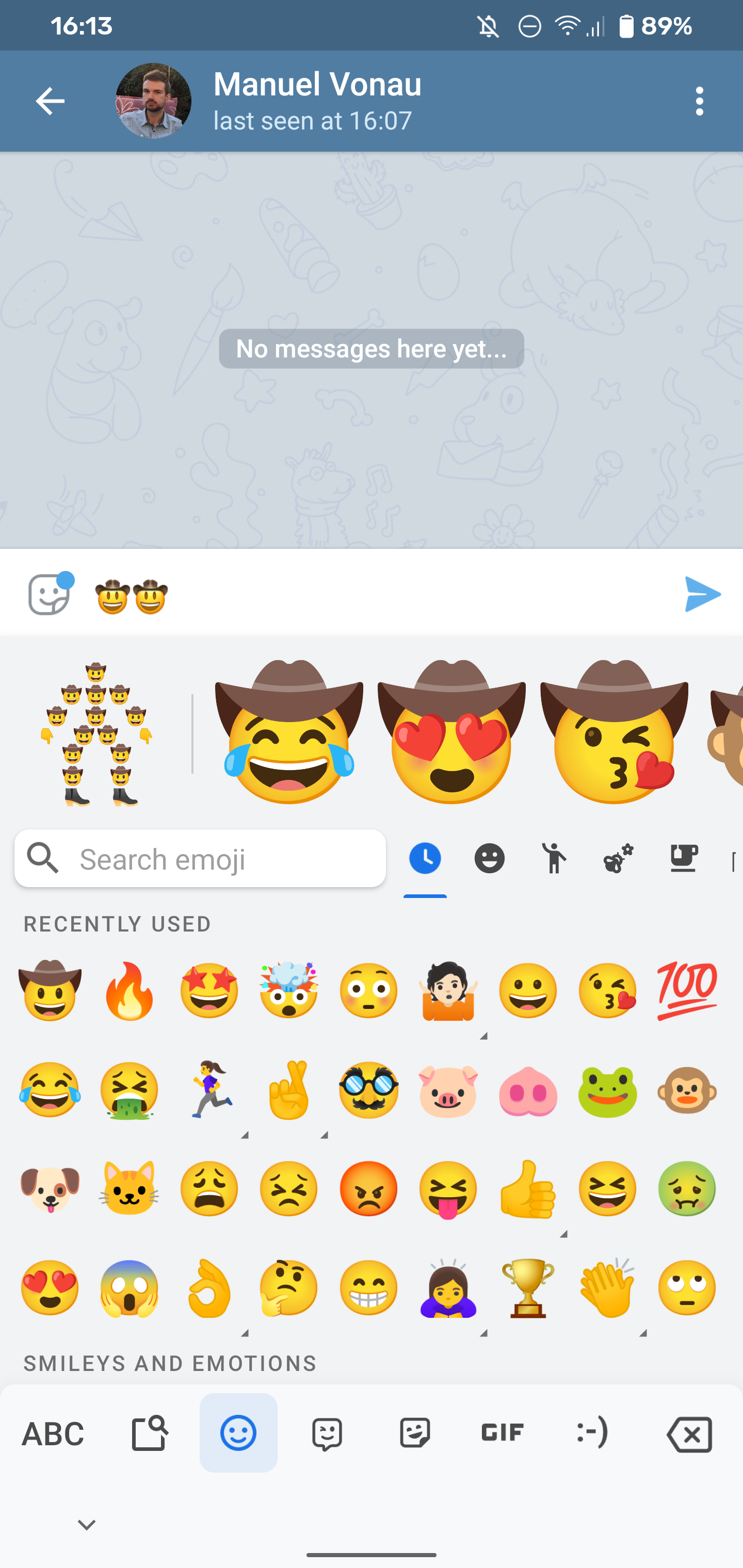 emojis for google voice desktop app