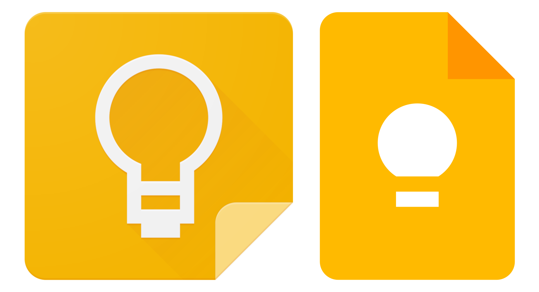 Google Keep's new icon just hit Android