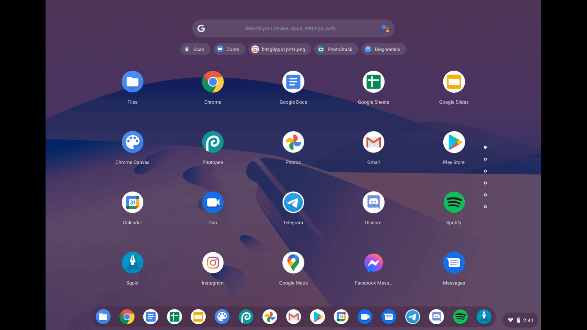 Google's new light and dark system theme for Chrome OS is around the