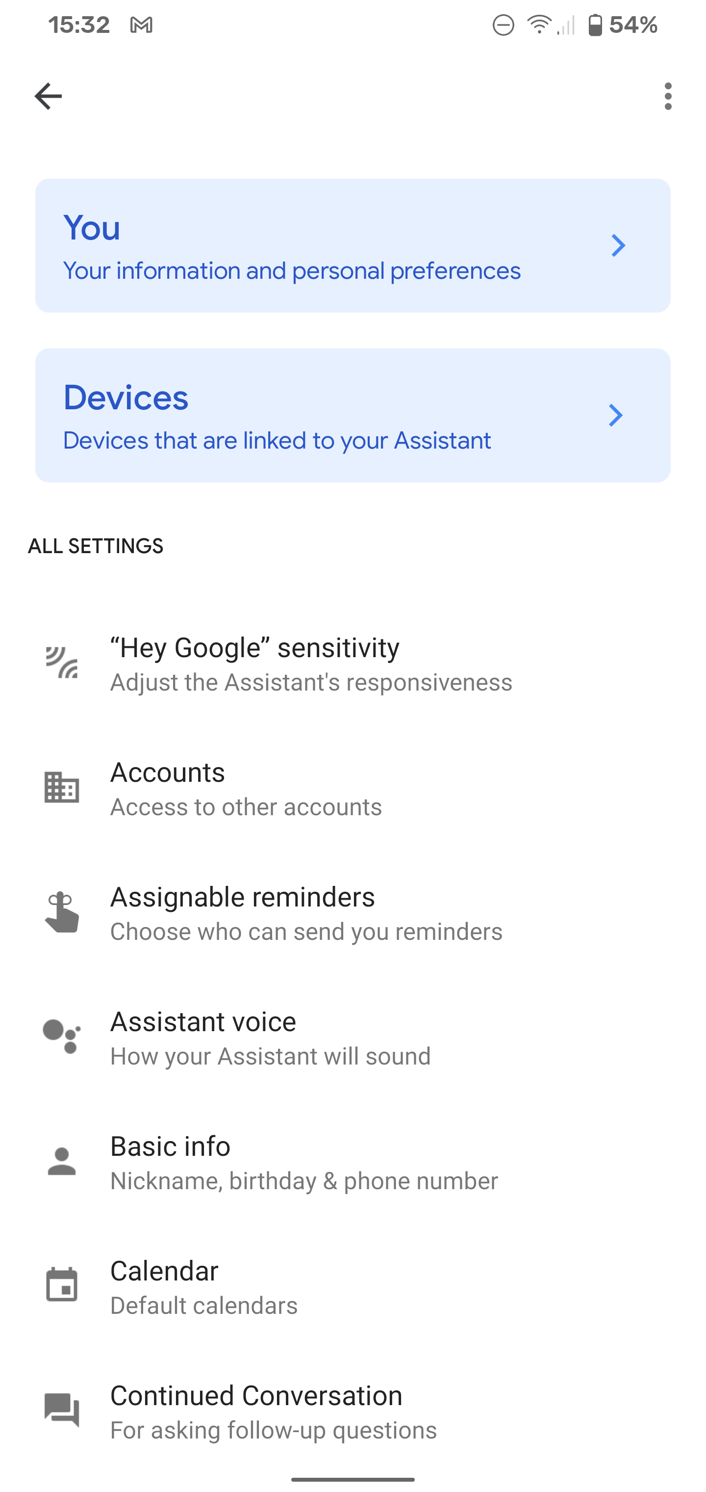 Google assistant best sale multiple accounts