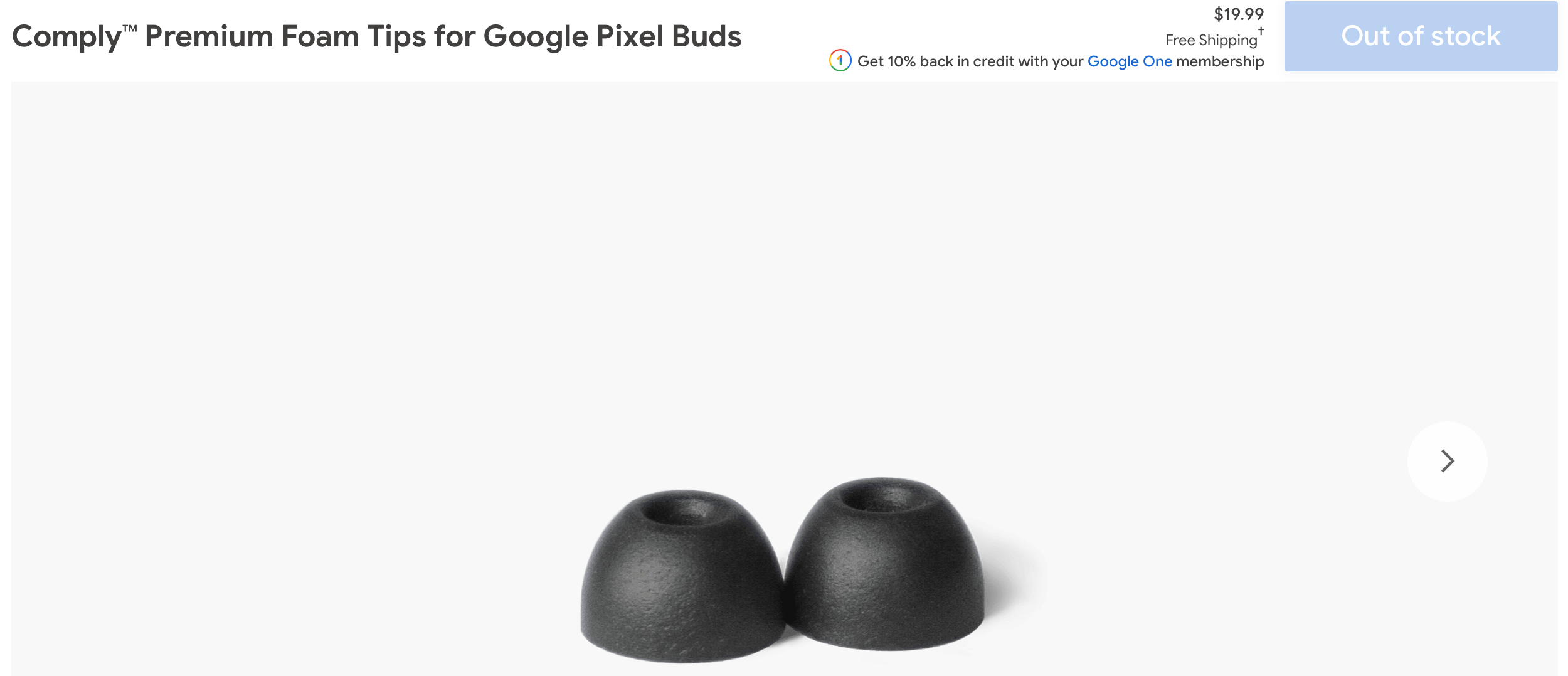 Foam earbud tips from Comply are 