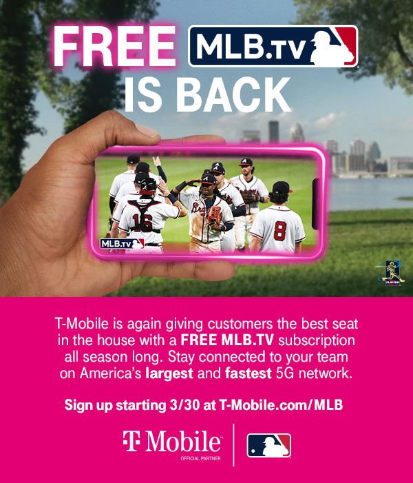 TMobile preparing to offer free MLB.tv subscriptions starting March 30