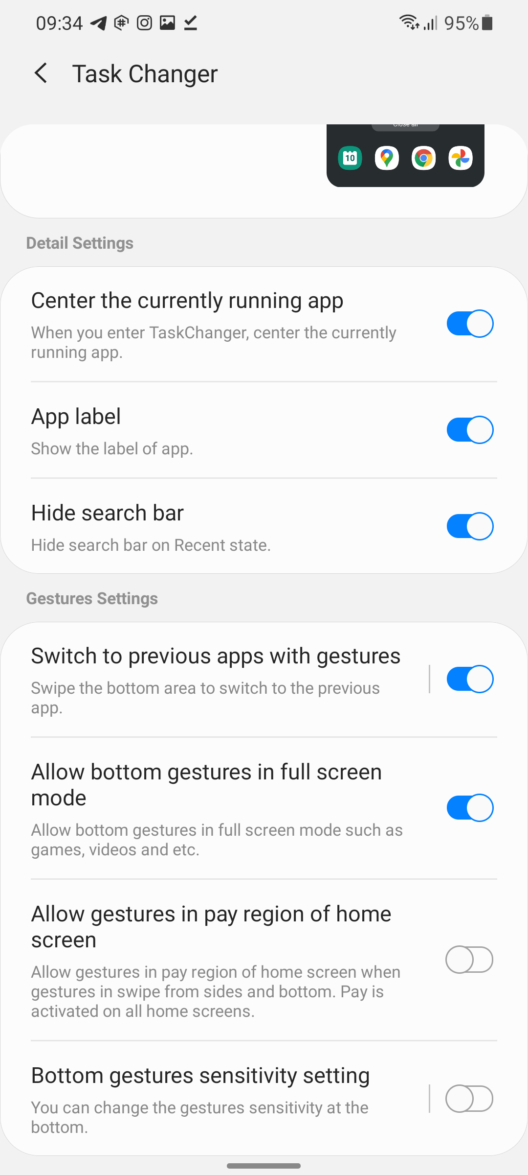 Samsung Home Up restores Task Changer and adds new features (APK Download)