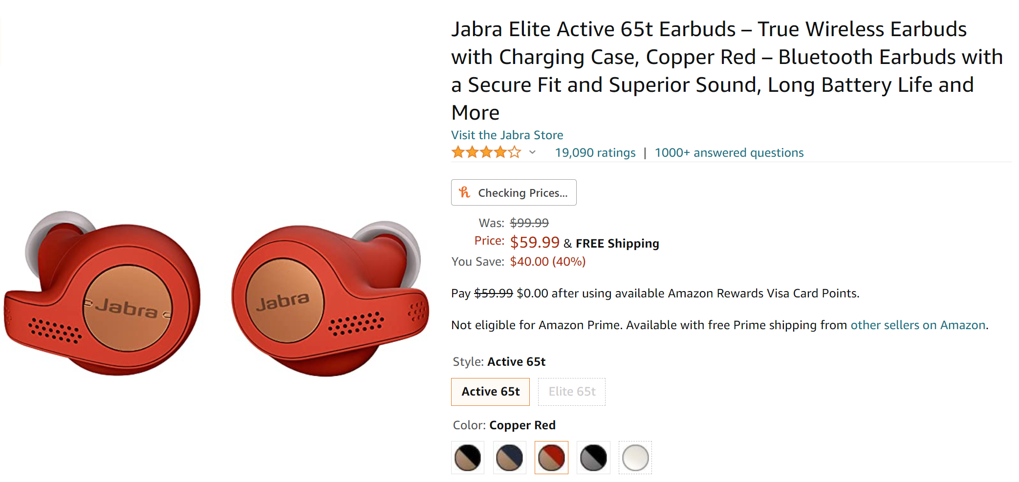 Jabra elite active 65t colors hot sale