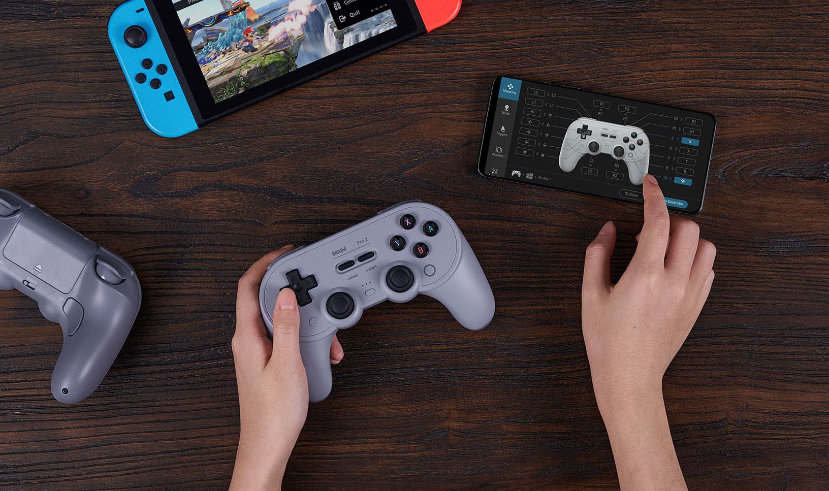 8bitdo S New Pro Controller Lets You Remap Its Buttons From Your Phone