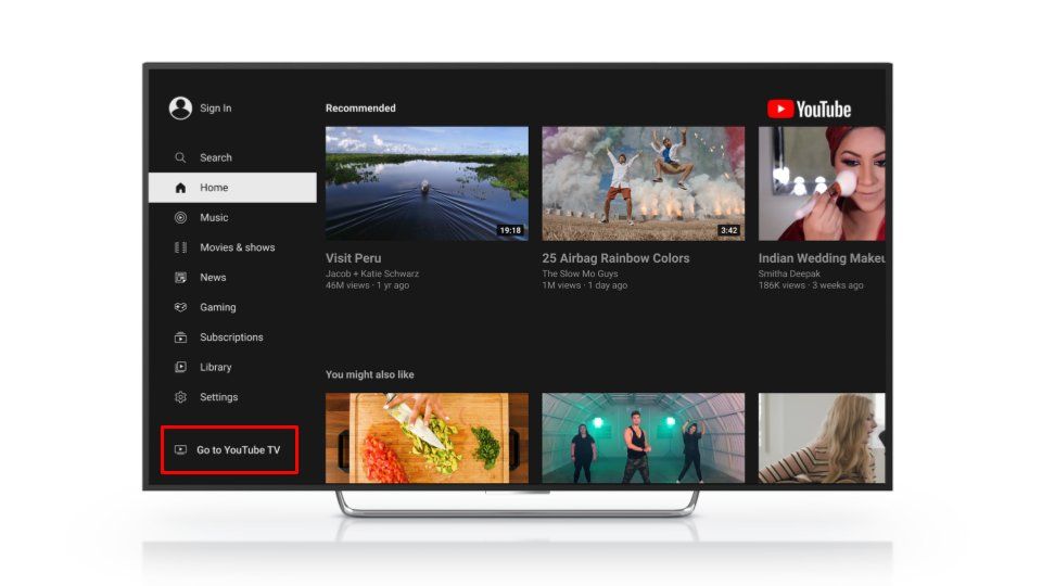 Google's Roku workaround is to cram YouTube TV into the YouTube app