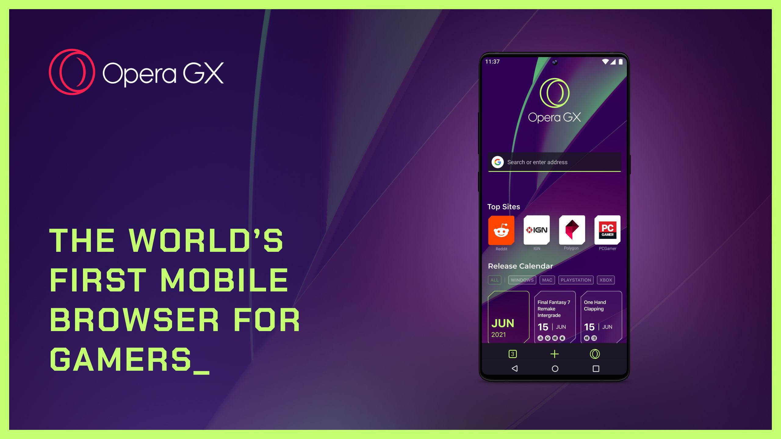 Opera GX Lands On Android As A Gaudy Browser That Targets Gamers