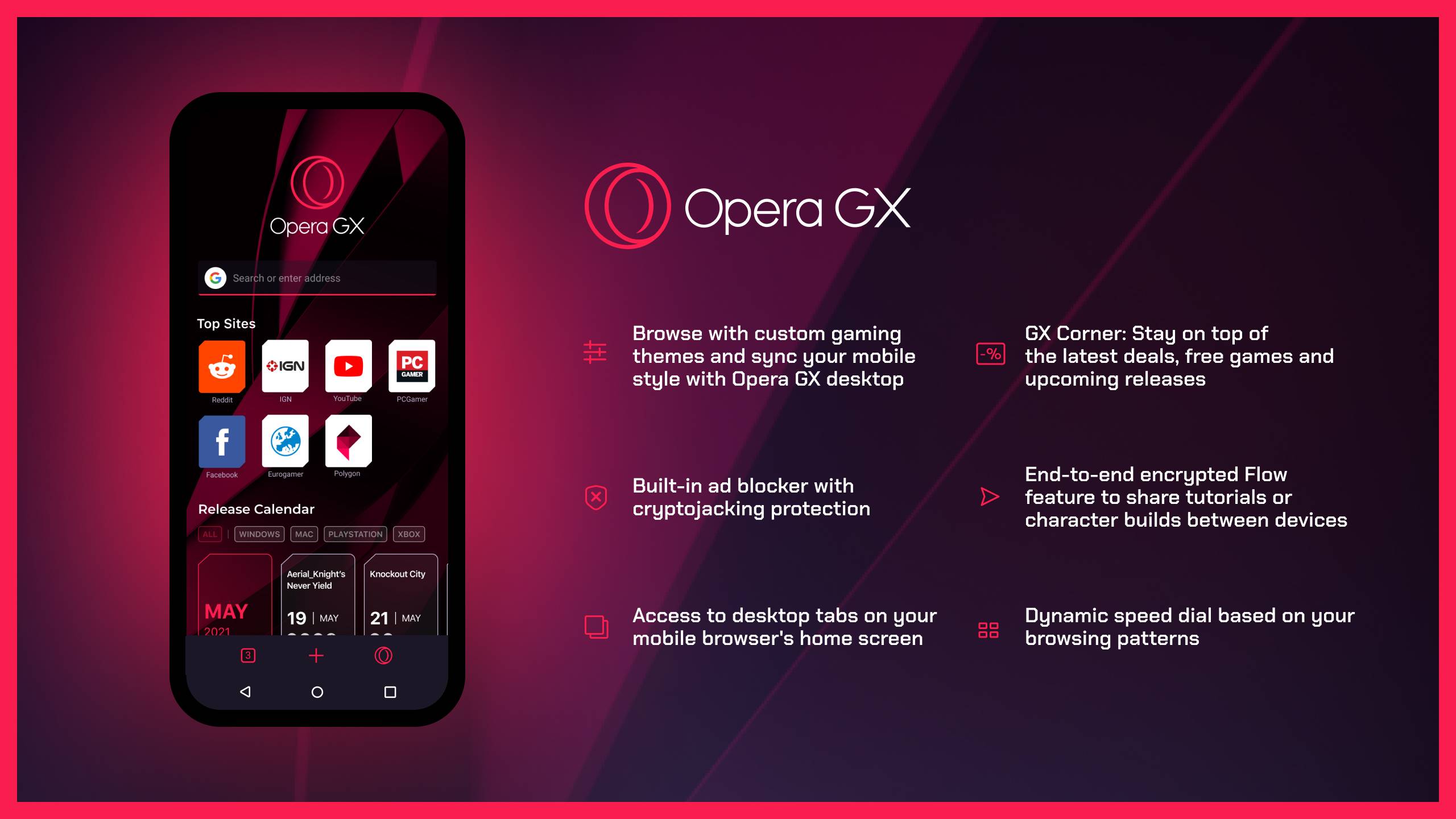 Opera Gx Lands On Android As A Gaudy Browser That Targets Gamers