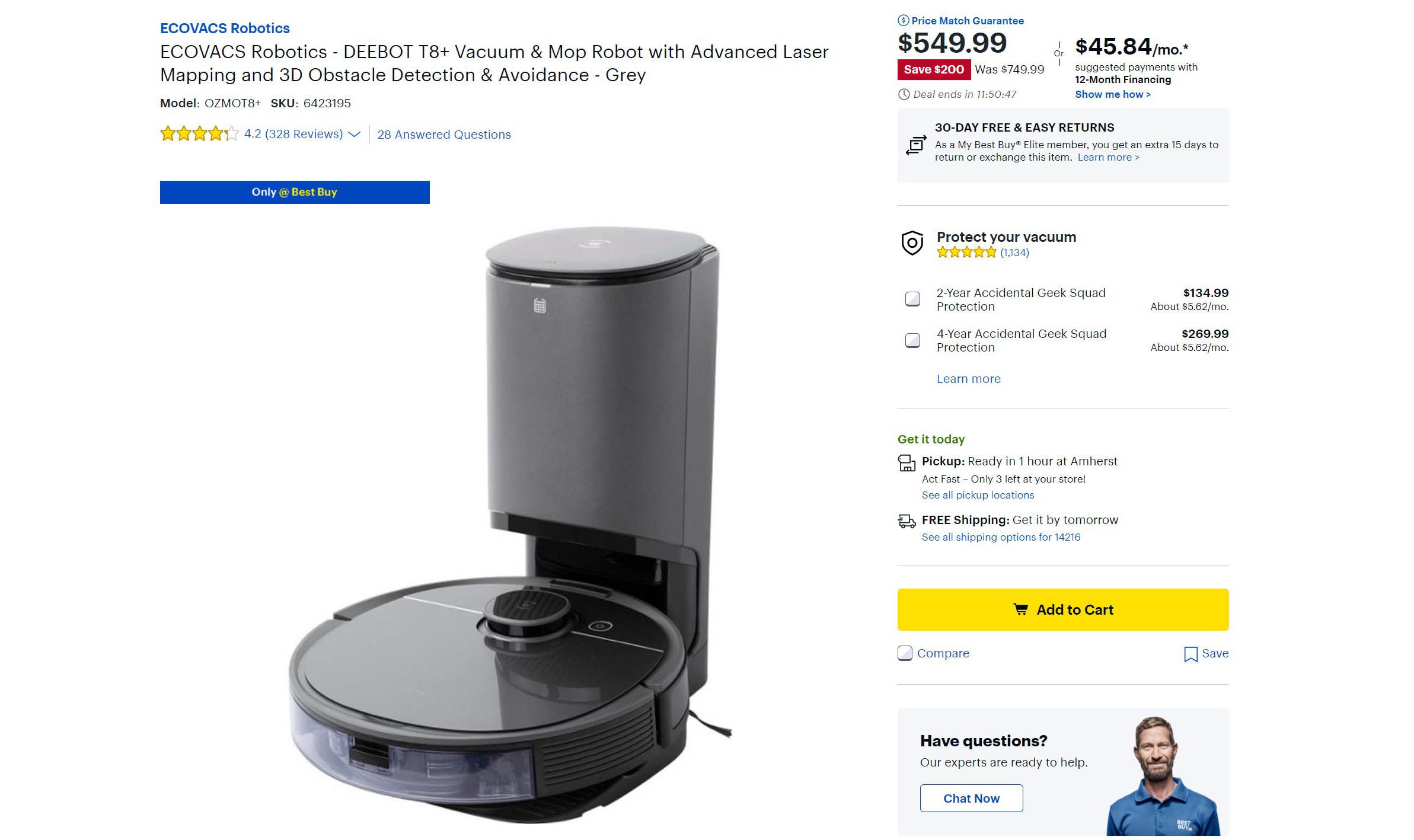 Clean all that pollen off your floors with 200 off an Ecovac vacuum