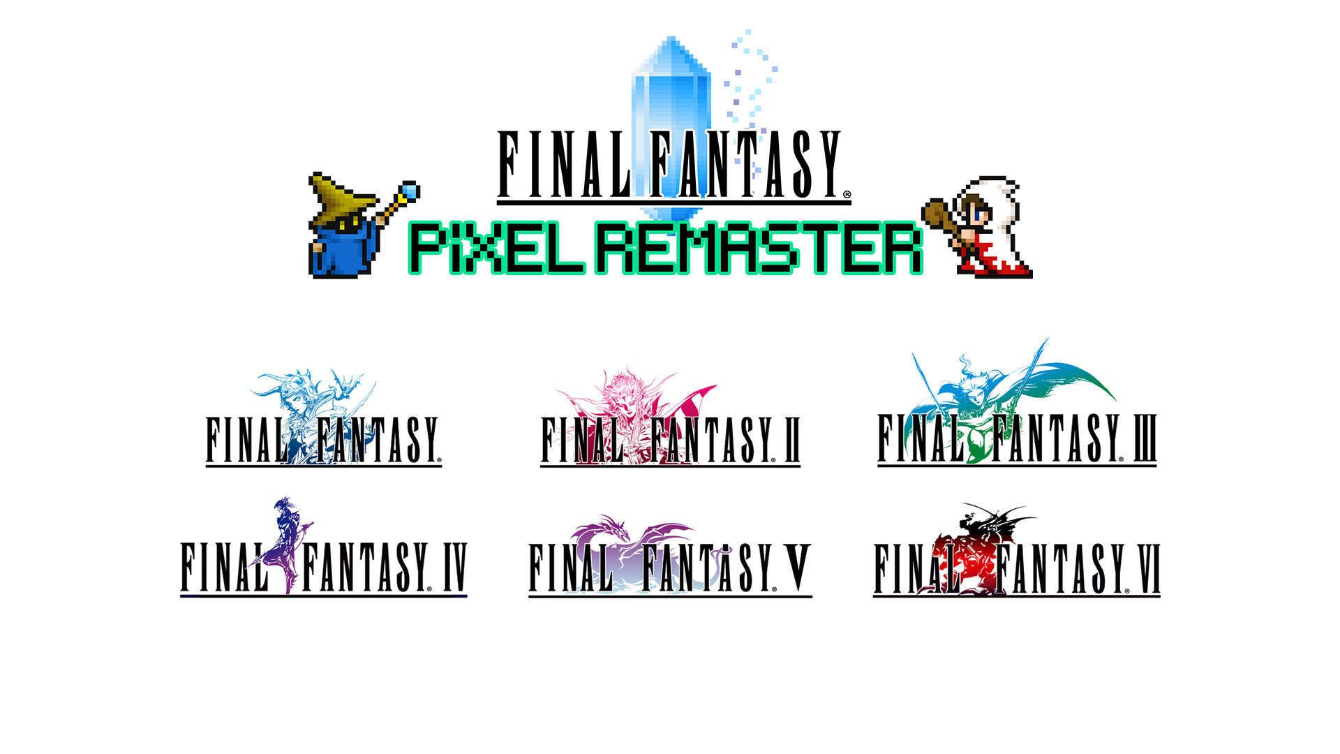 The first three Final Fantasy remasters are coming to Android this month