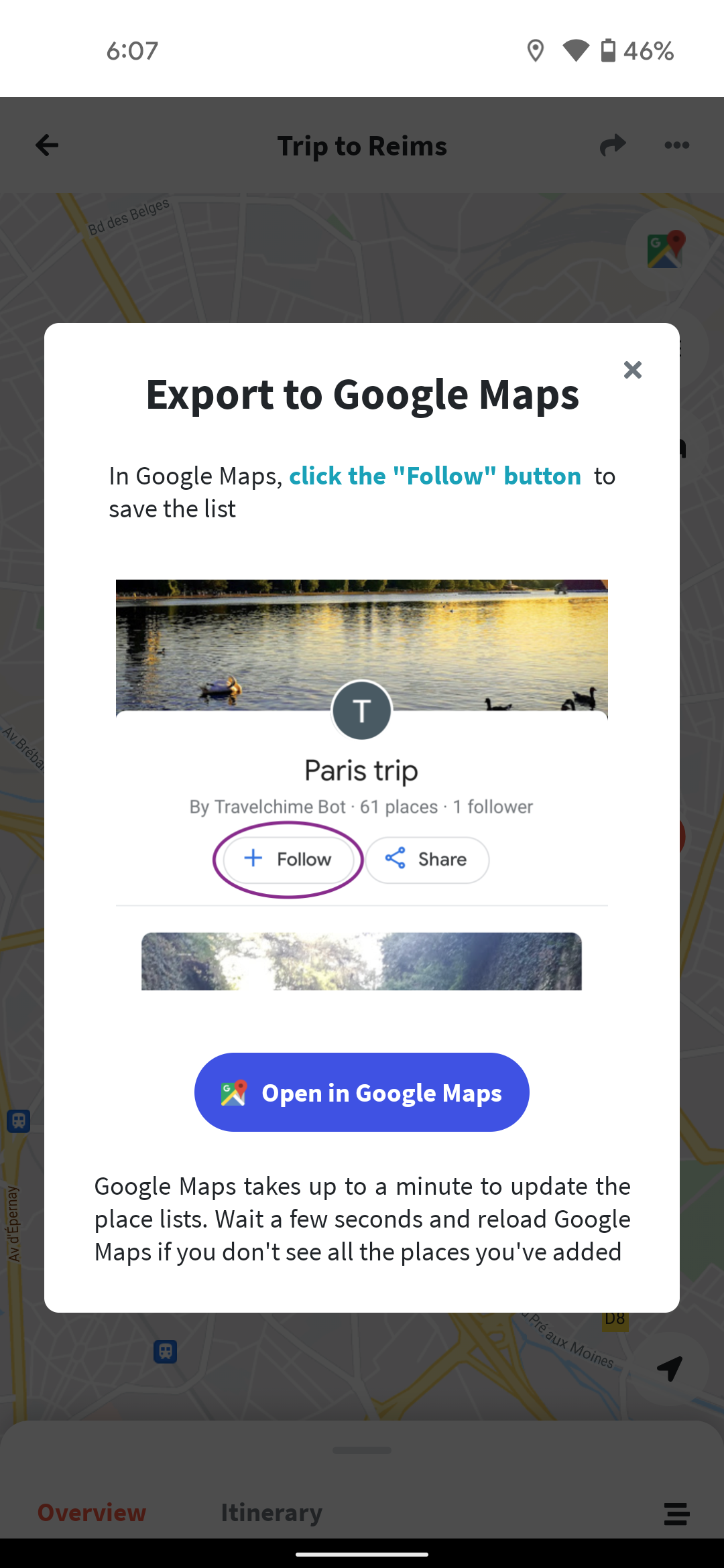 I finally found the perfect travel planning app