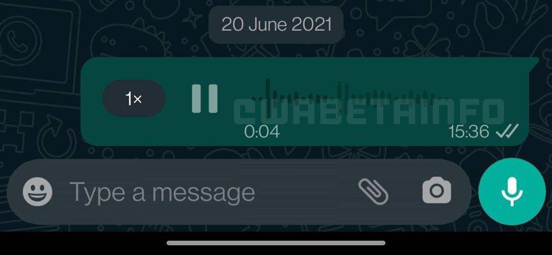 Whatsapp Voice Messages Get A New Look In The Latest Beta