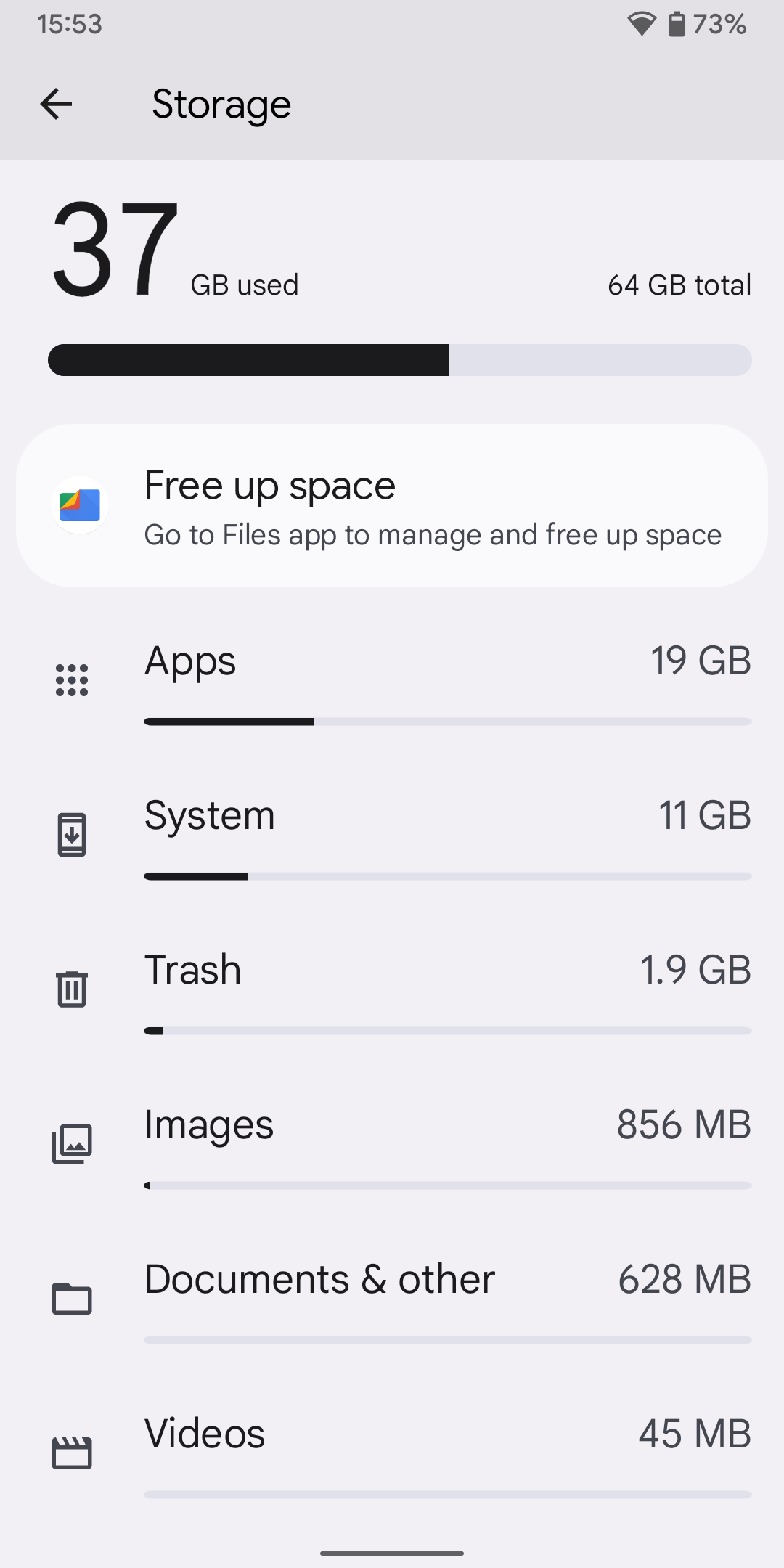 Android 12 makes managing your trash files easier