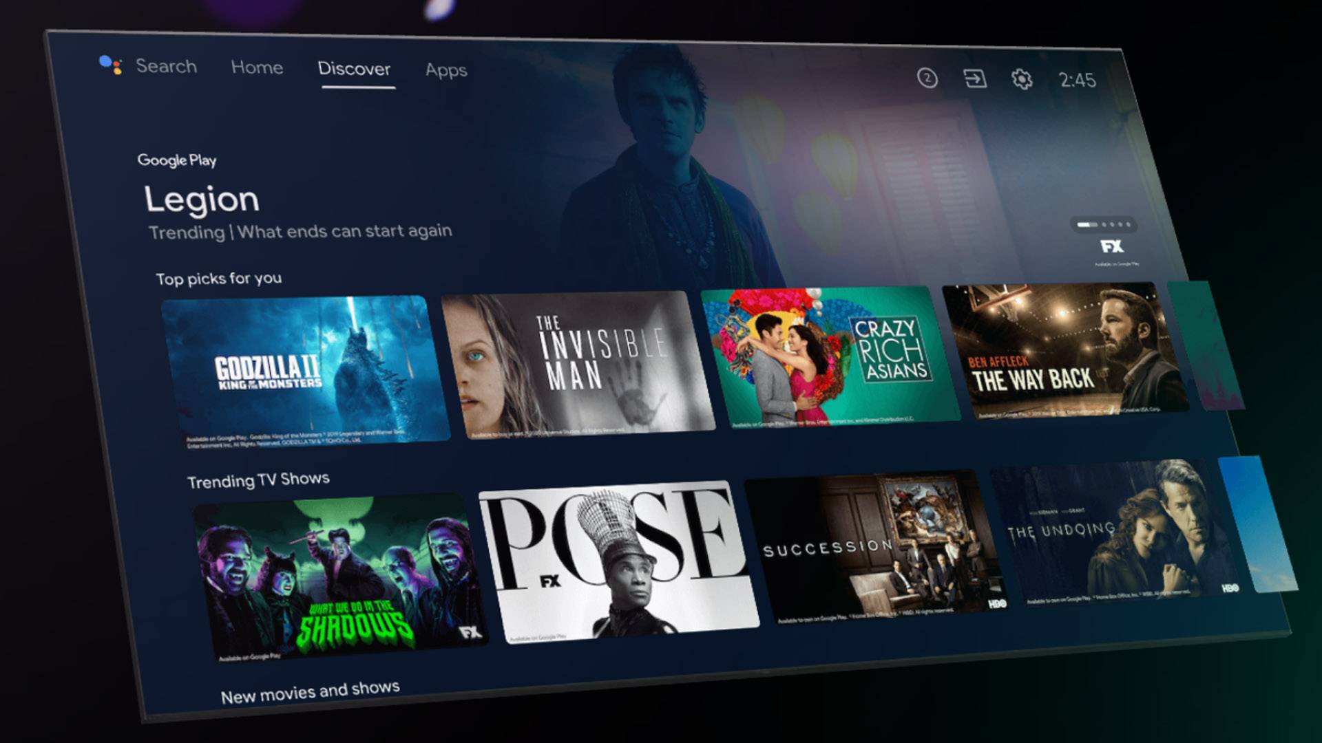 Android TV 12 is out now, complete with 4K UI support and blurred backgrounds