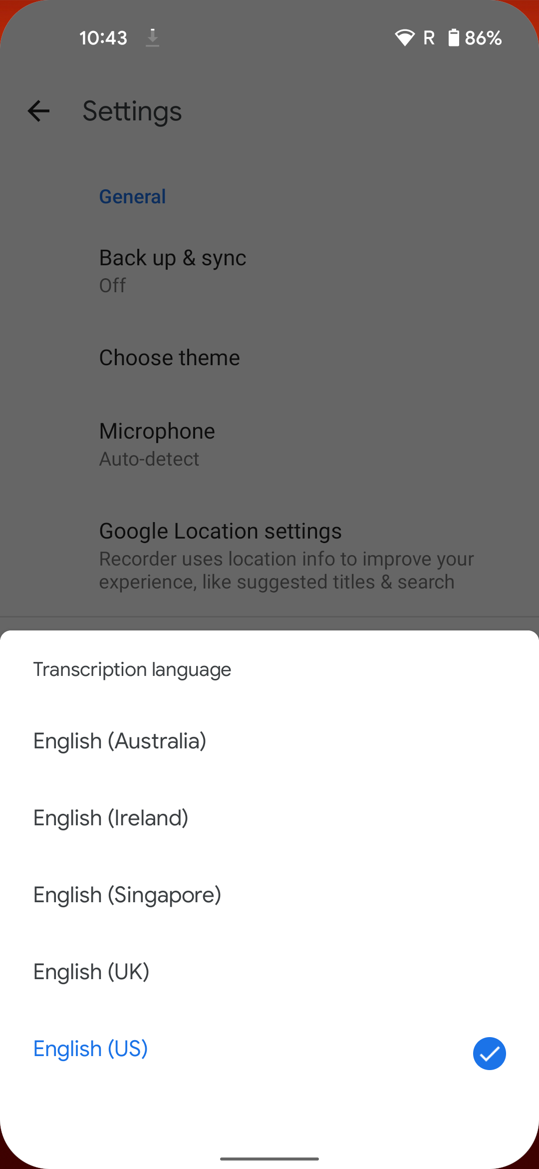 Latest Google Recorder update adds transcription support for more