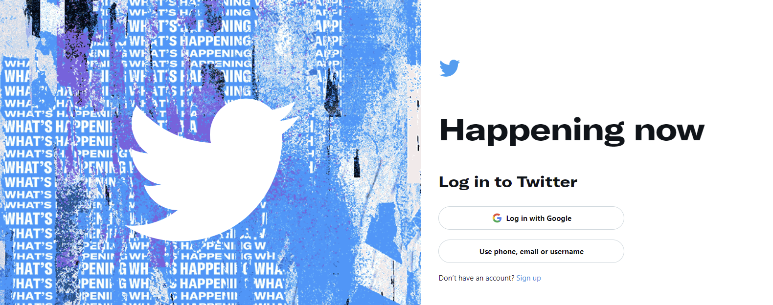 You can finally sign into Twitter with a Google account