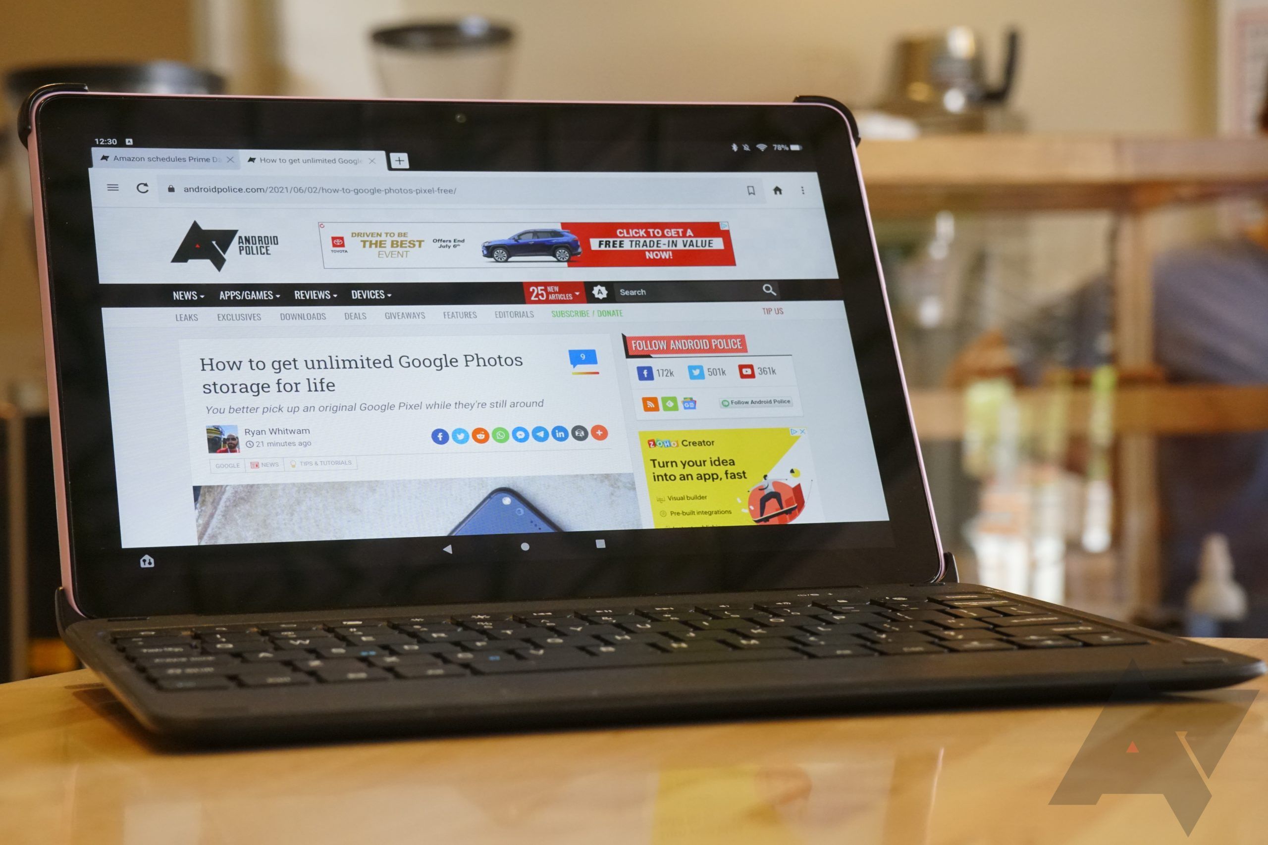 Amazon Fire HD 10 vs. Fire HD 8