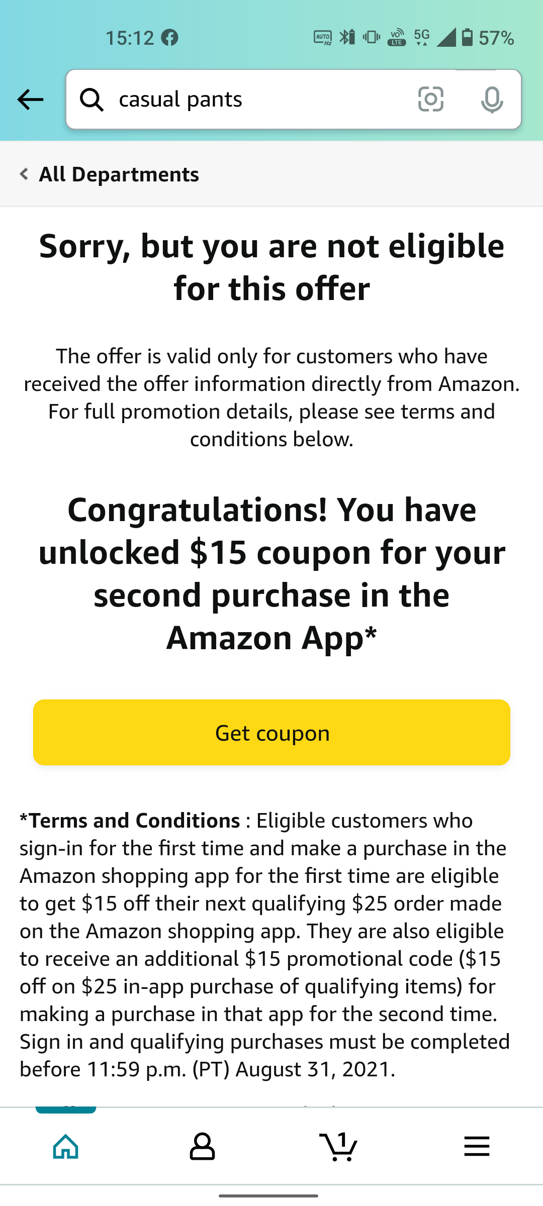 If you saved $15 on Amazon yesterday, don't forget to save ...