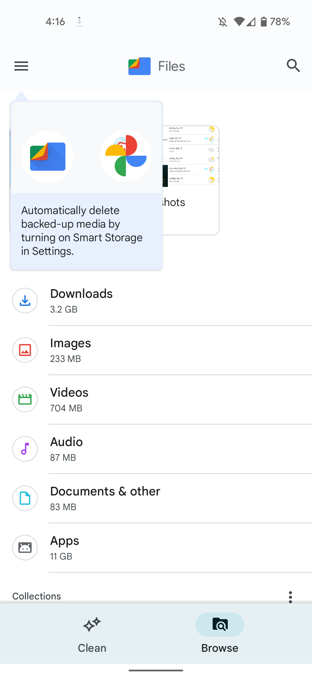 Google Files is picking up a new trick to delete old backed-up photos