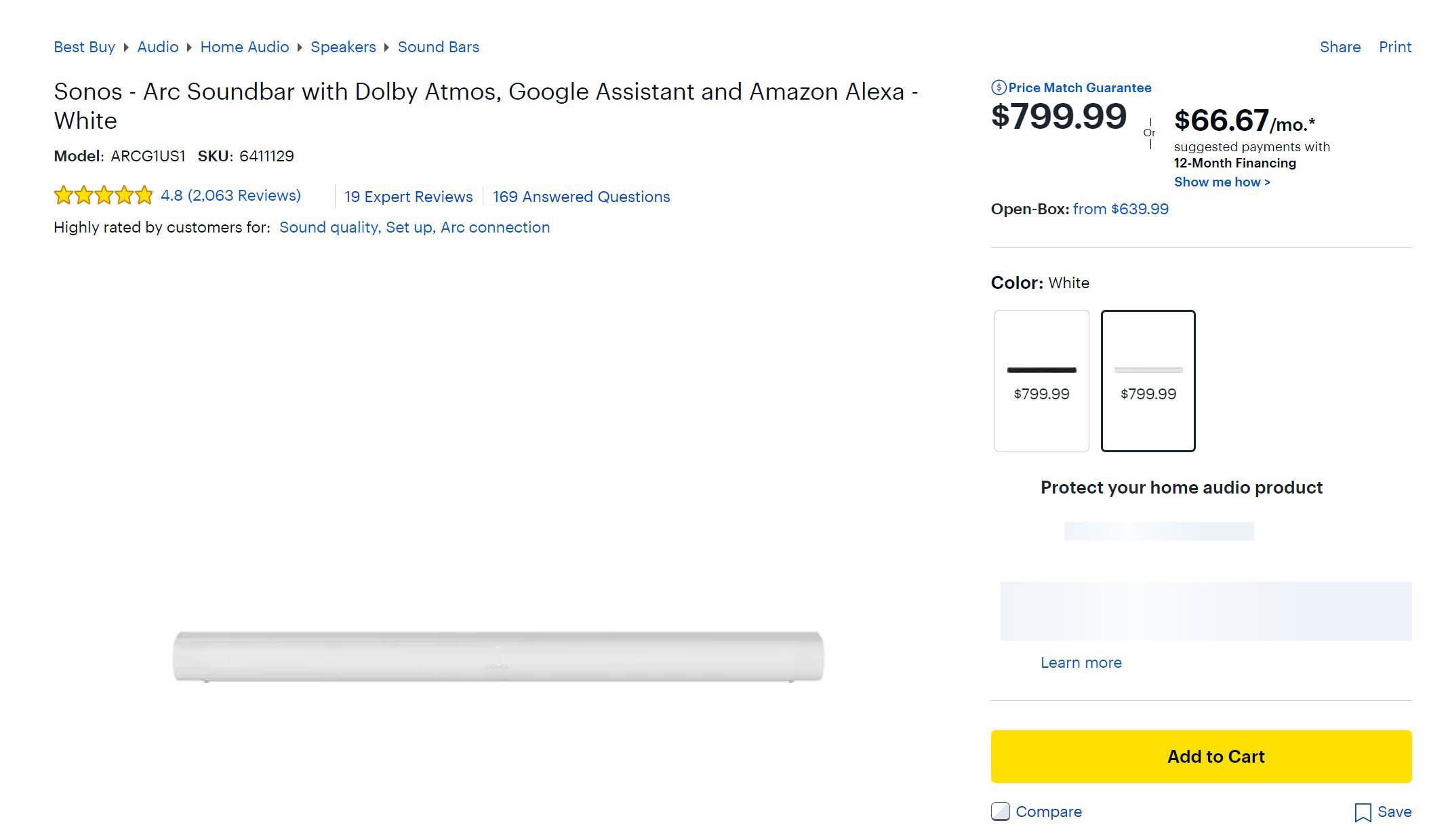 Apparently Sonos speakers weren't 