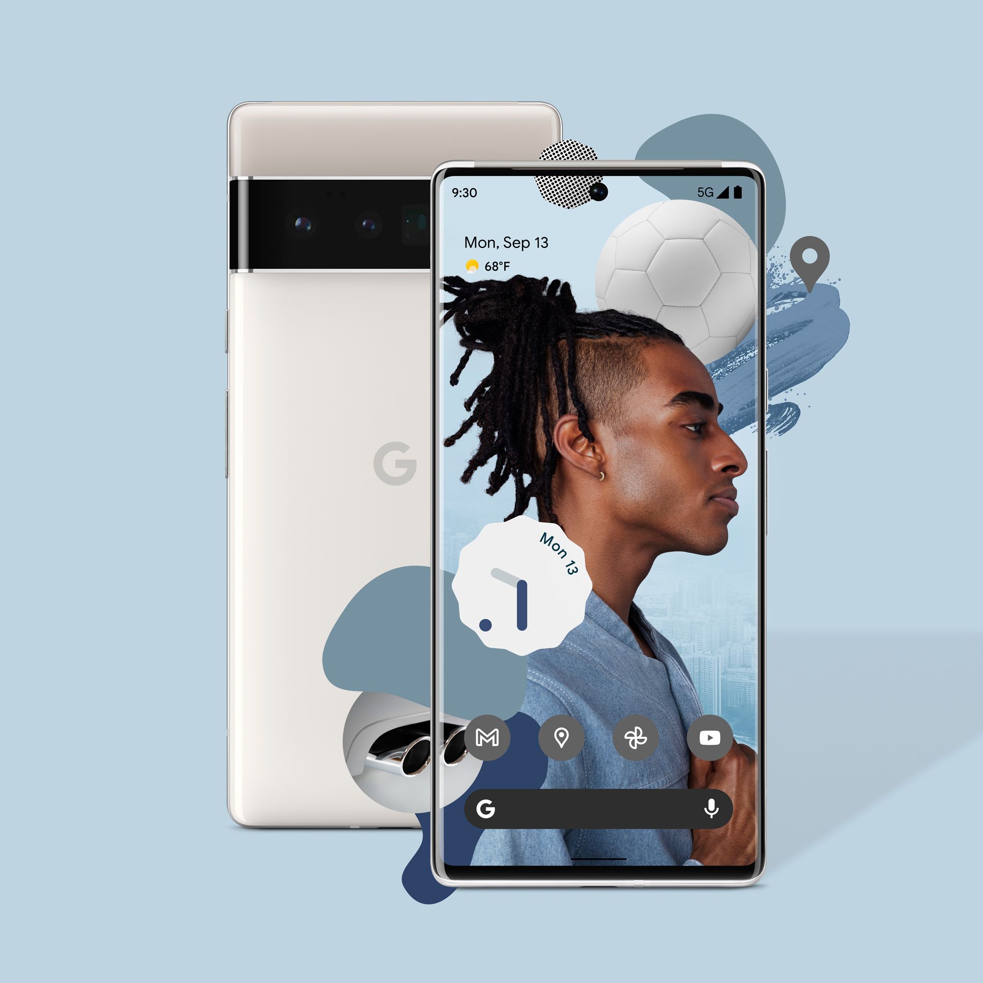 Drool over these hires ad shots of the Pixel 6 and Pixel 6 Pro