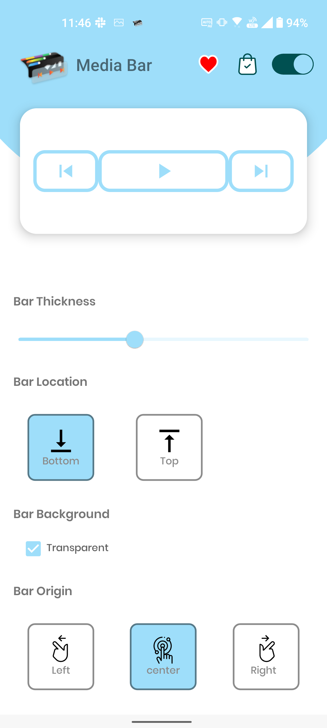 Turn your status bar into one-tap media controls with this new app from ...