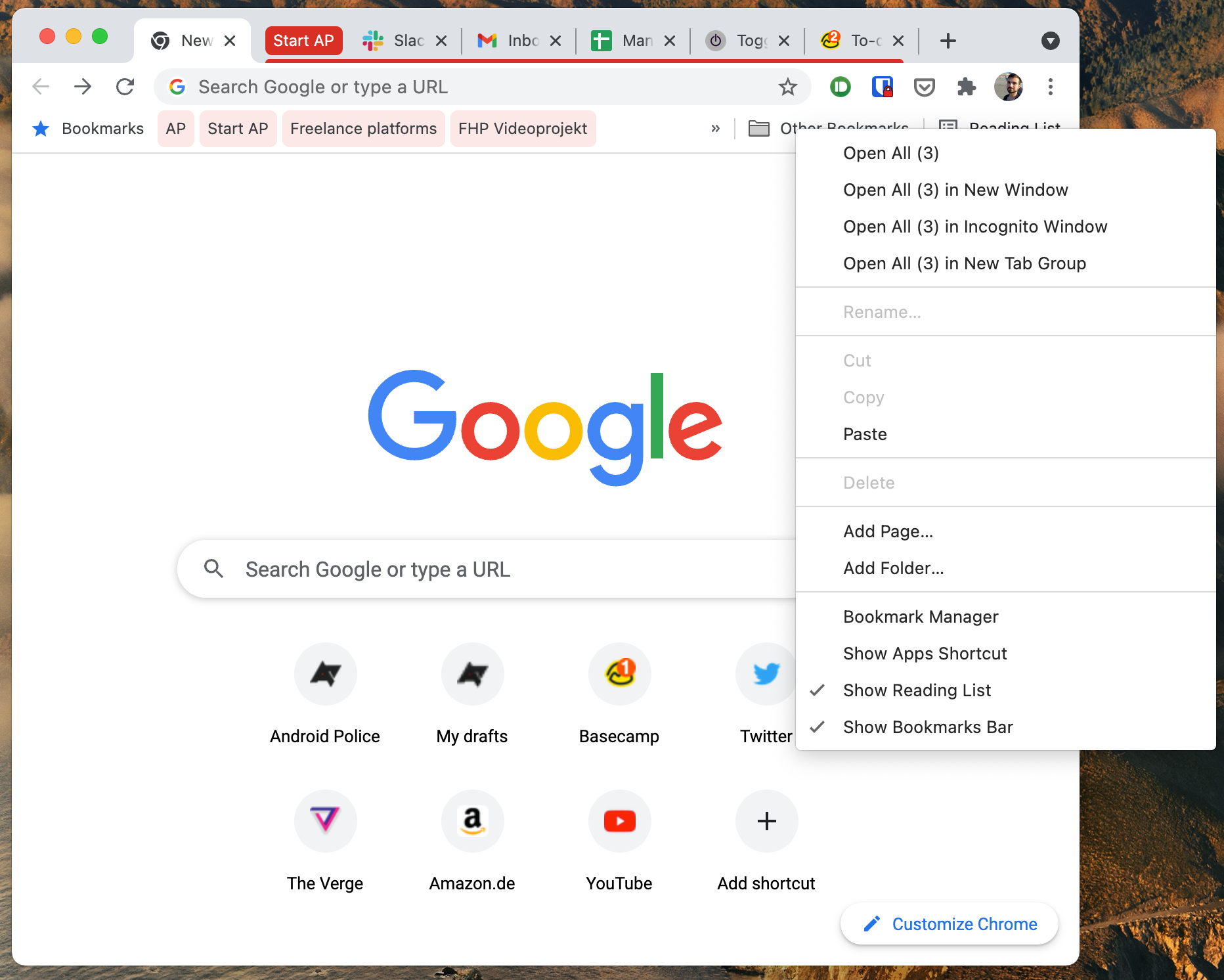 Chrome 95 Tab Groups Save flag 2