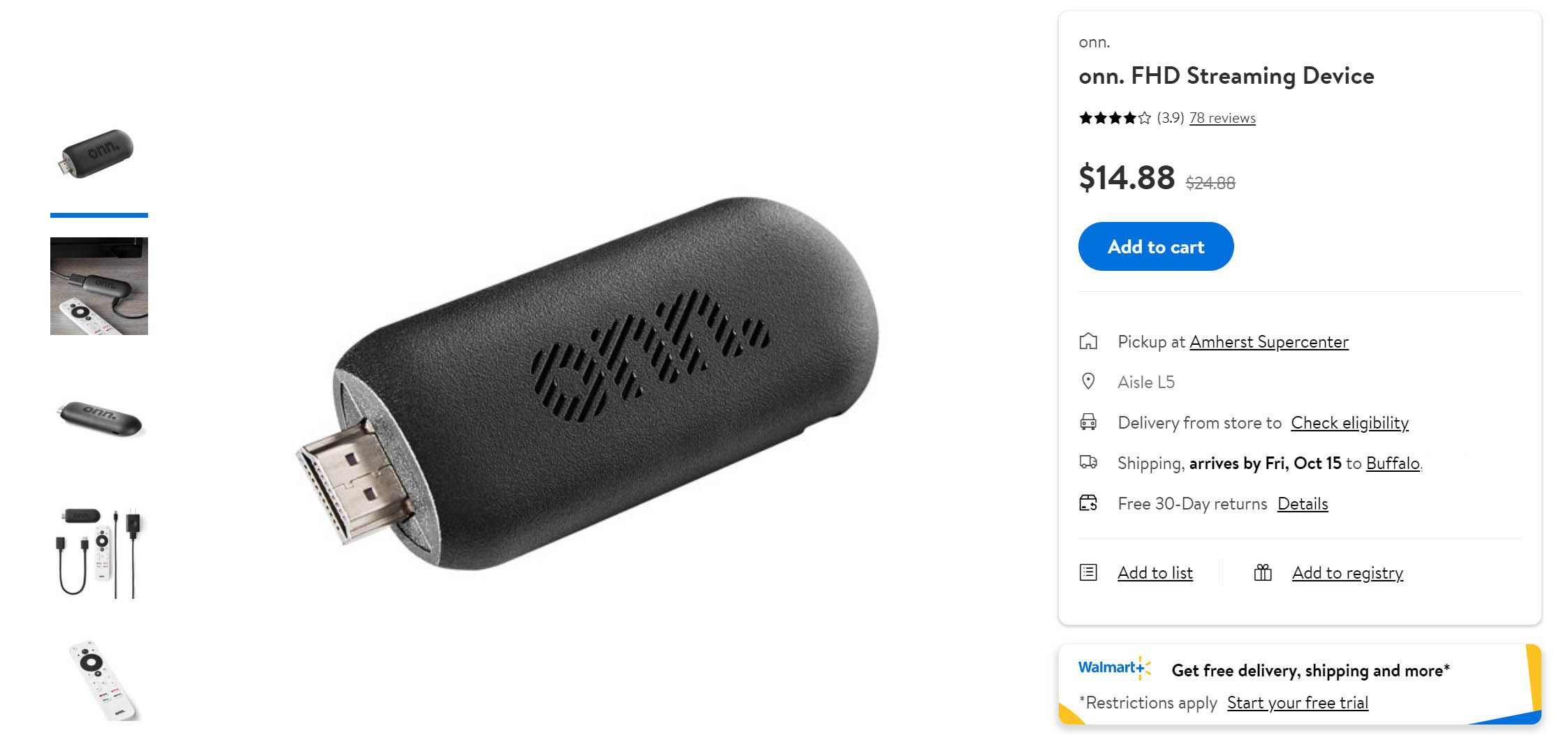 Walmart's incredibly affordable 4K Android TV box just got even cheaper