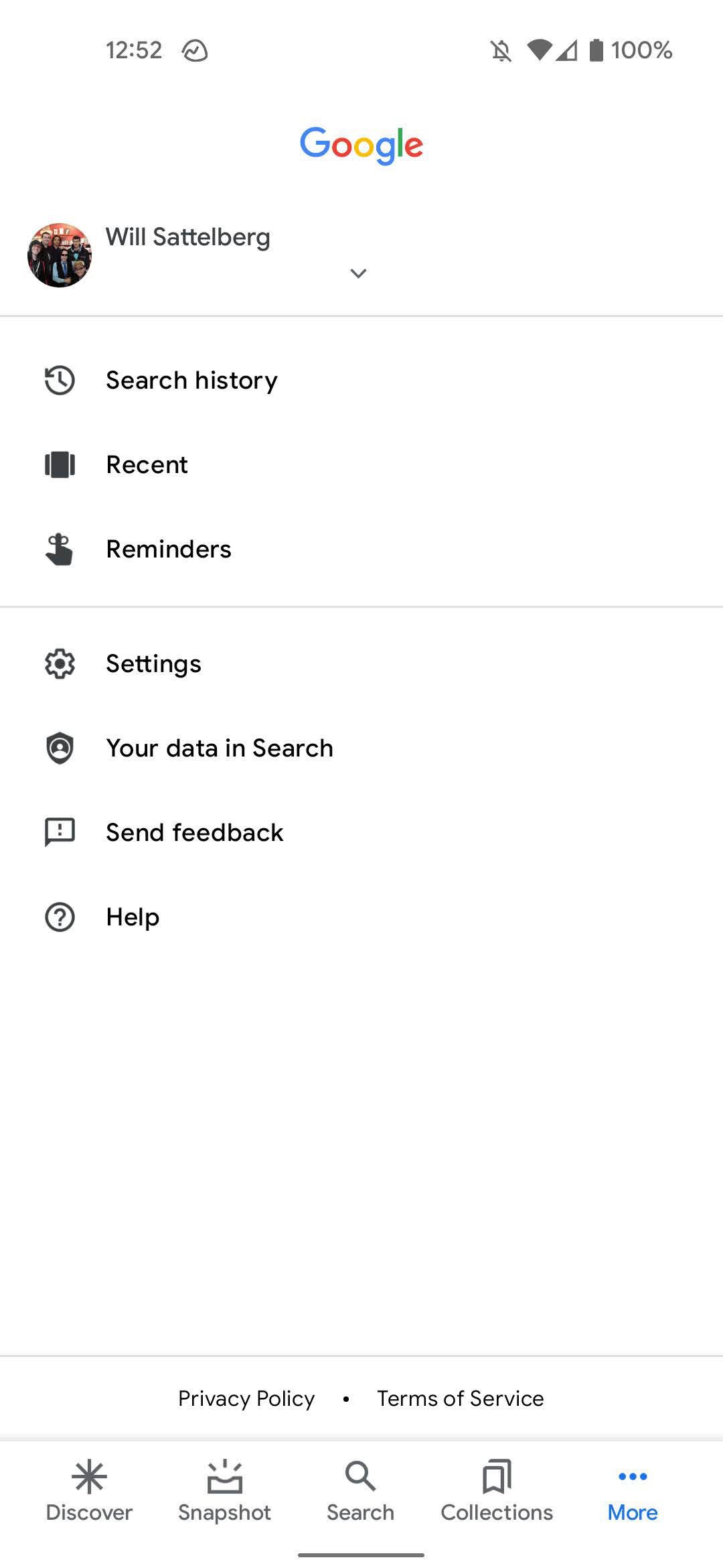 Google puts app settings in Discover feed, since that's where you are ...