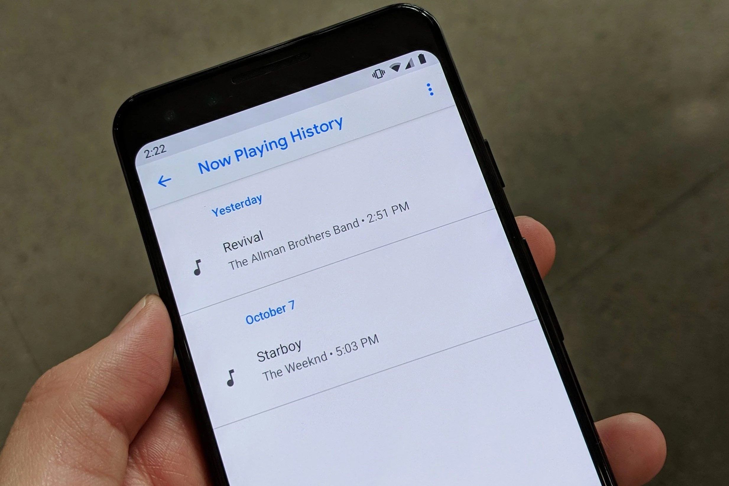Google Pixel Users Get Detailed Music Listening History