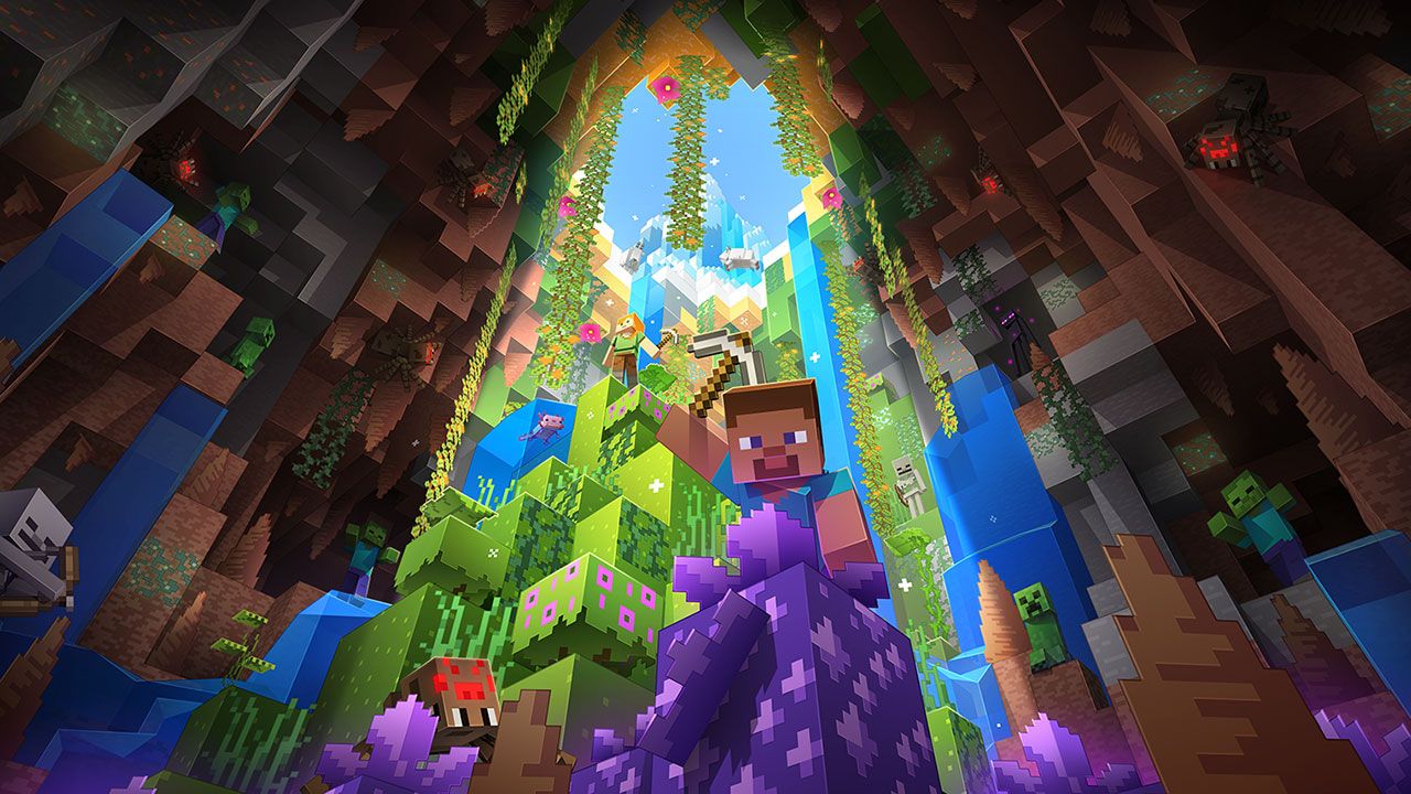 Minecraft - Caves & Cliffs Part II update release